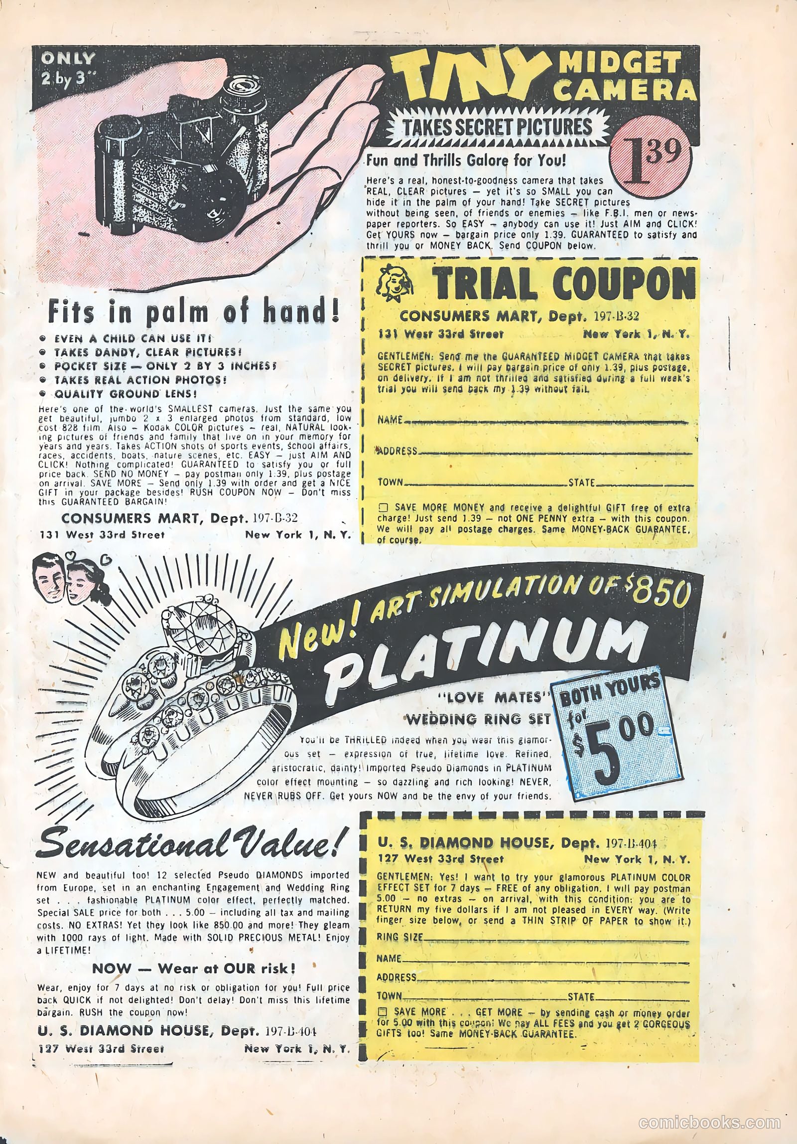 Love Letters #28 (1953) — page 33 of 36
