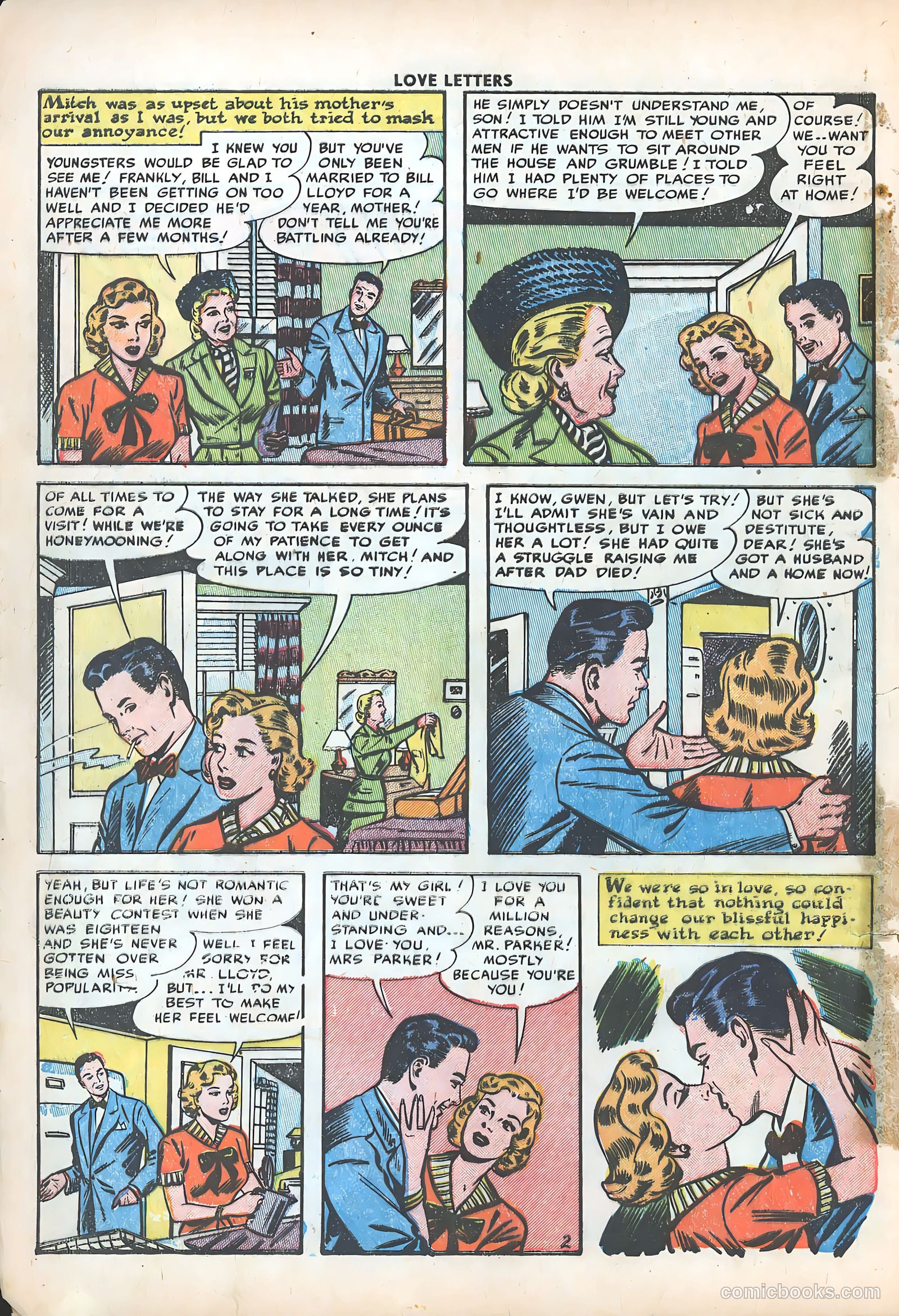 Love Letters #29 (1953) — page 4 of 37