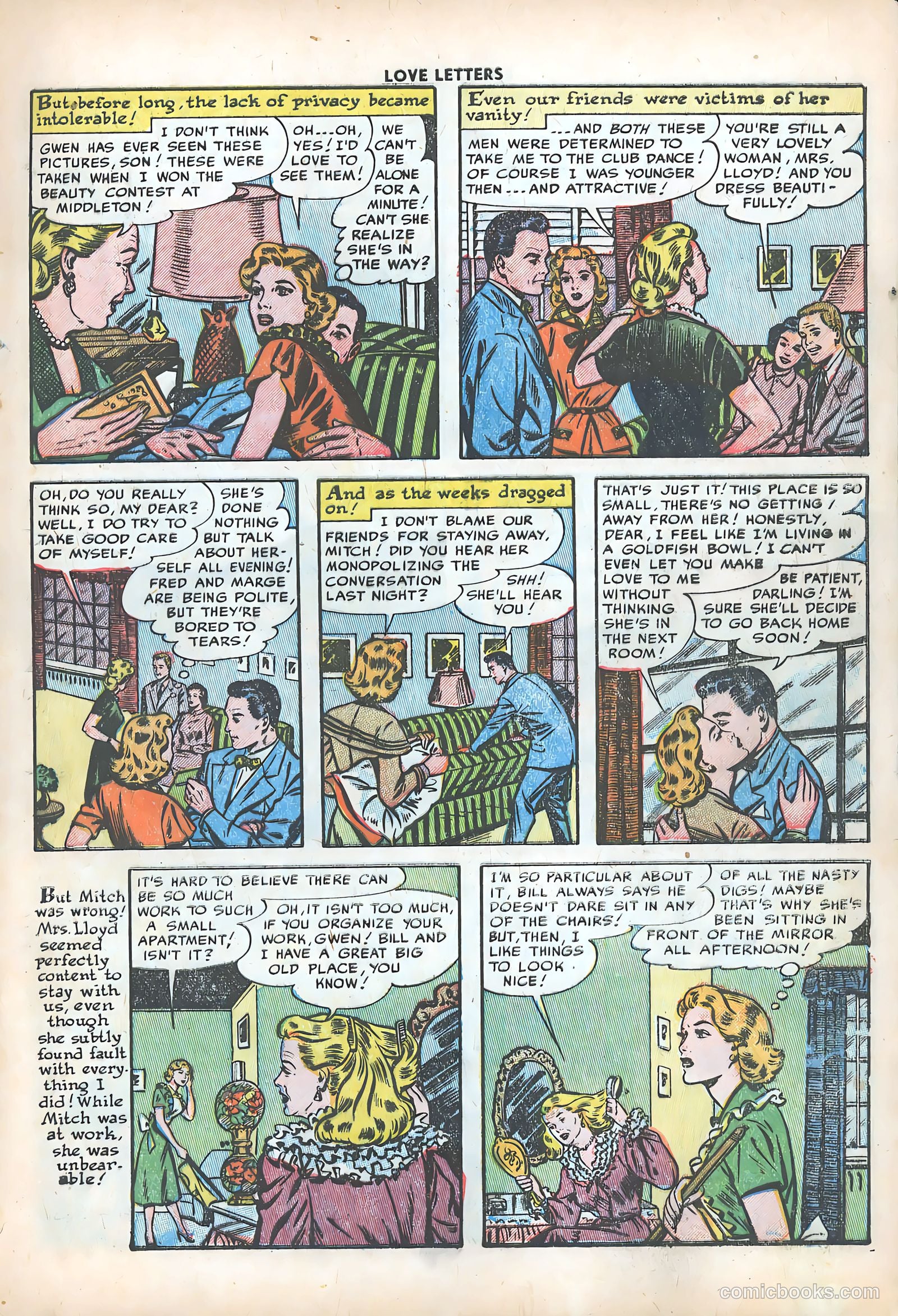 Love Letters #29 (1953) — page 5 of 37