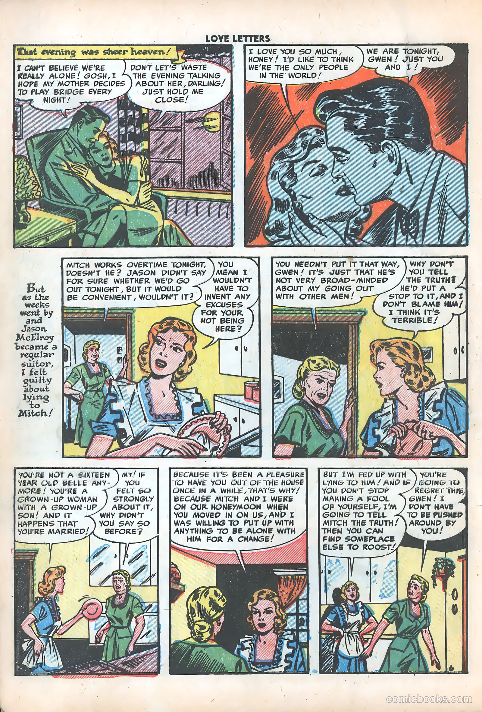 Love Letters #29 (1953) — page 8 of 37