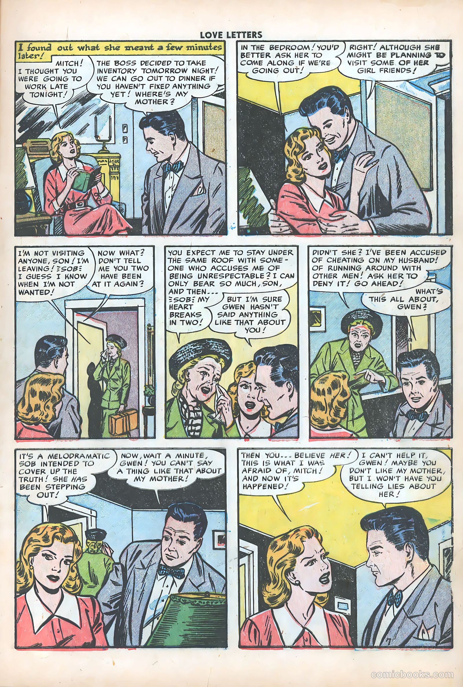 Love Letters #29 (1953) — page 9 of 37