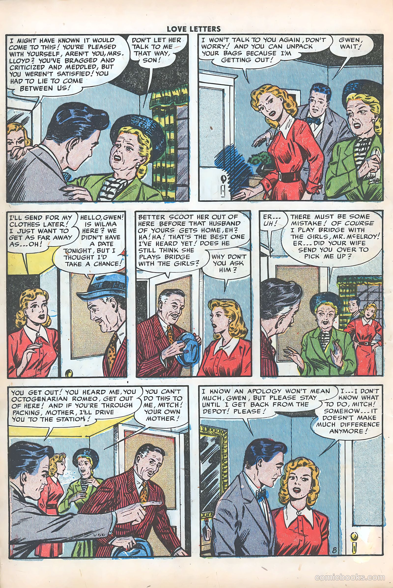 Love Letters #29 (1953) — page 10 of 37