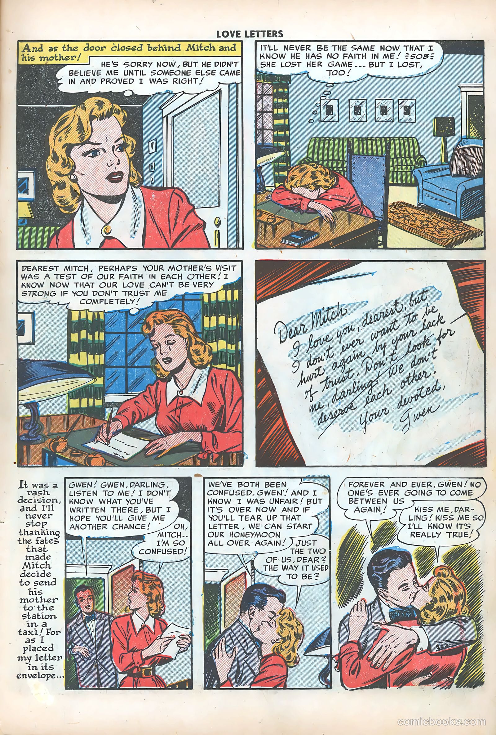Love Letters #29 (1953) — page 11 of 37