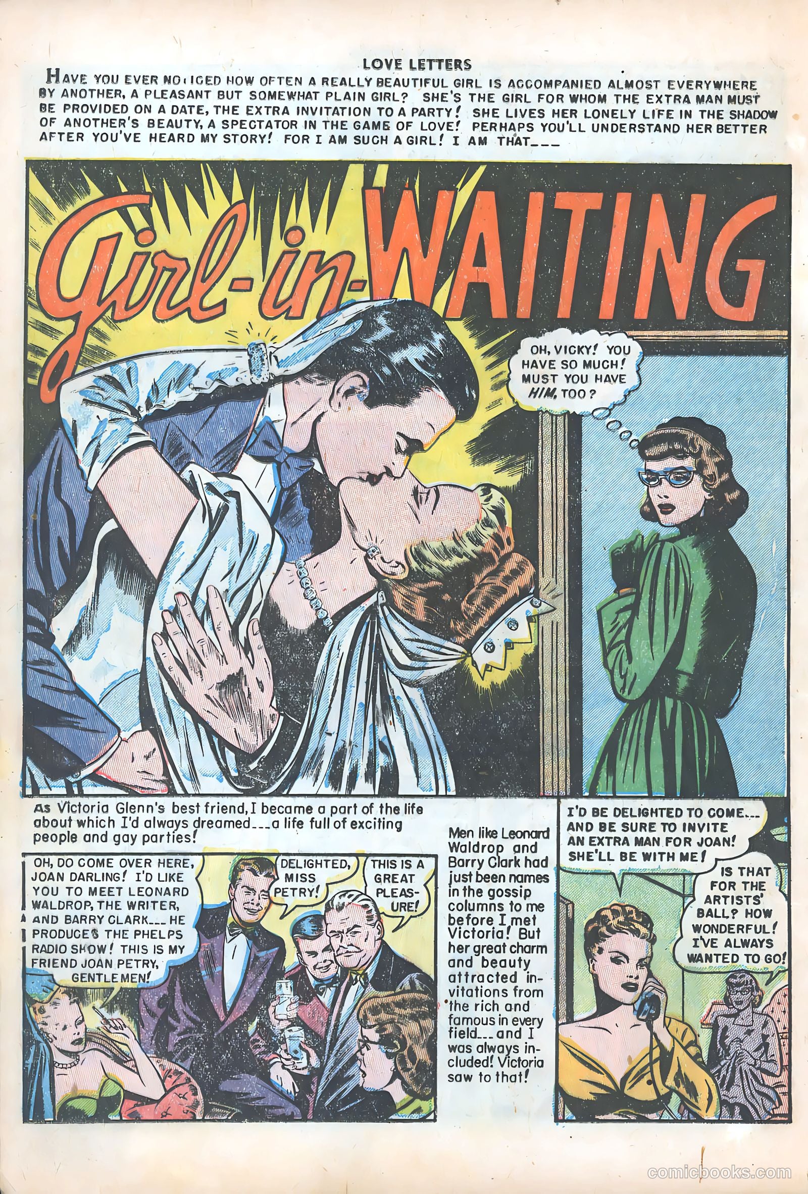 Love Letters #29 (1953) — page 12 of 37