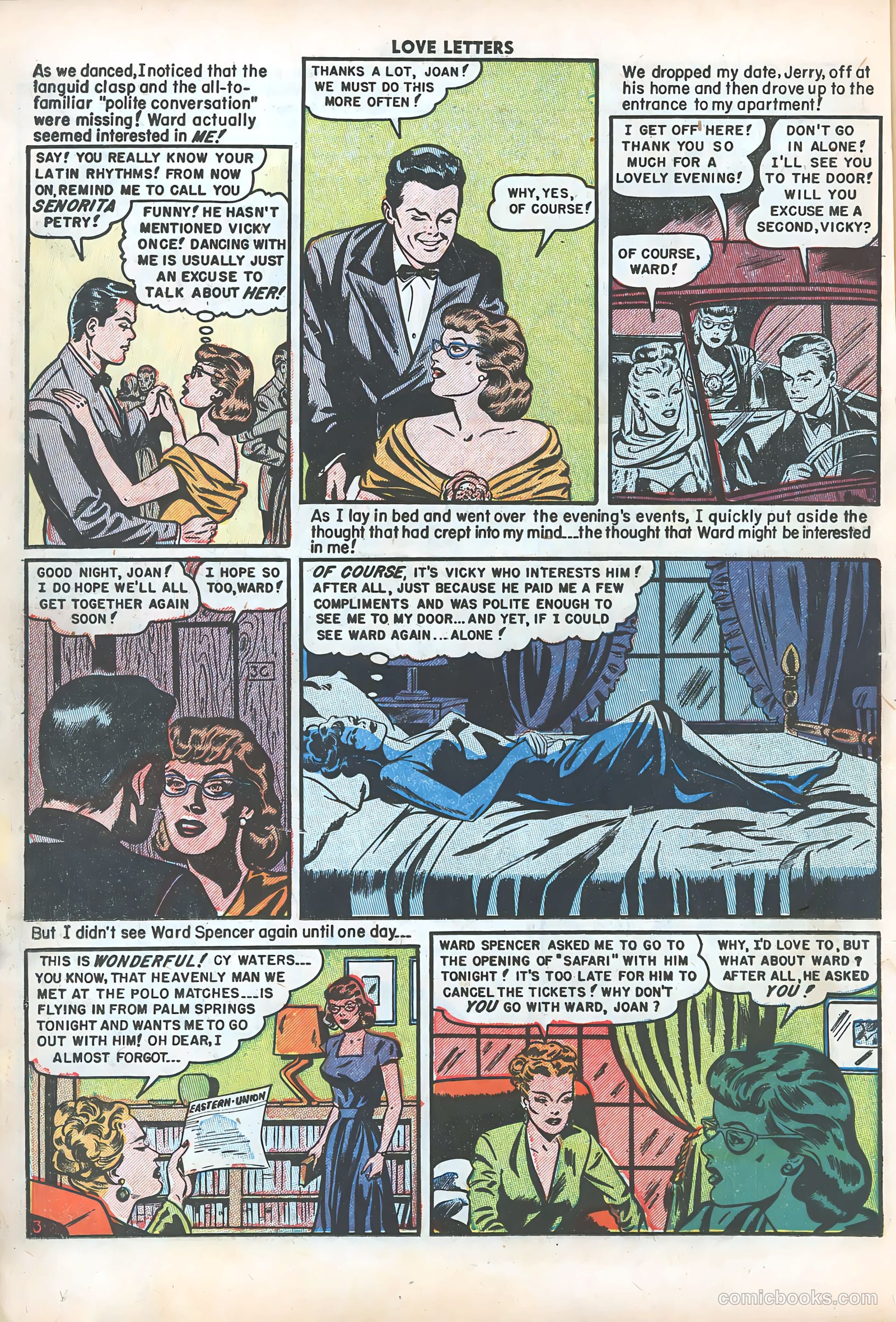 Love Letters #29 (1953) — page 14 of 37