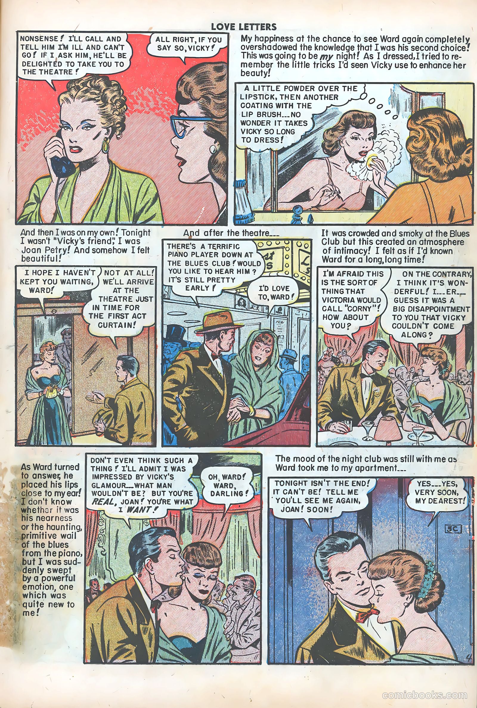 Love Letters #29 (1953) — page 15 of 37