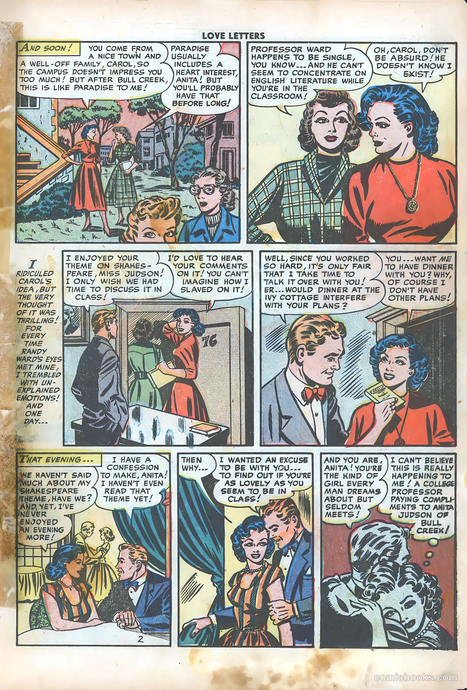 Love Letters #29 (1953) — page 19 of 37