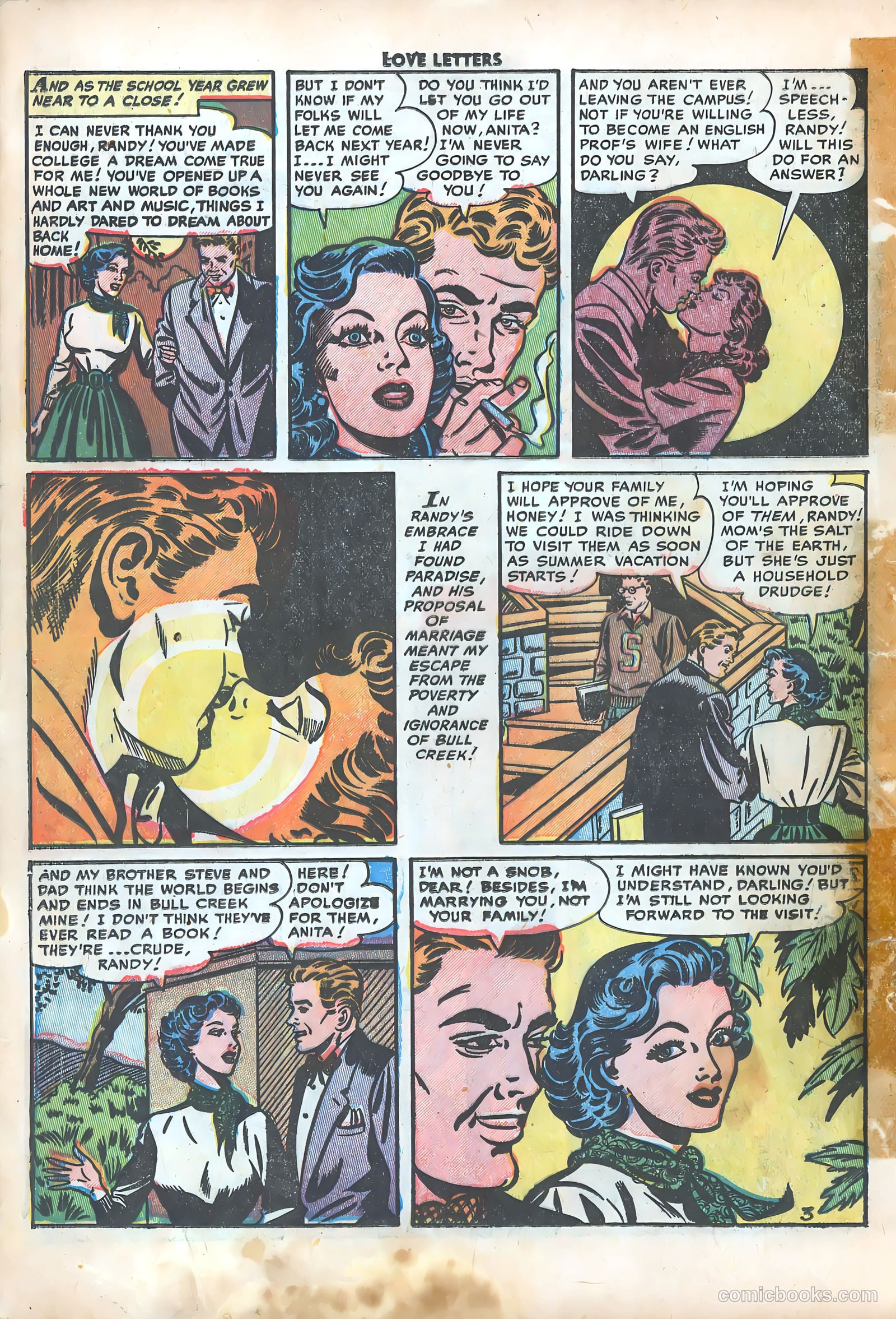 Love Letters #29 (1953) — page 20 of 37