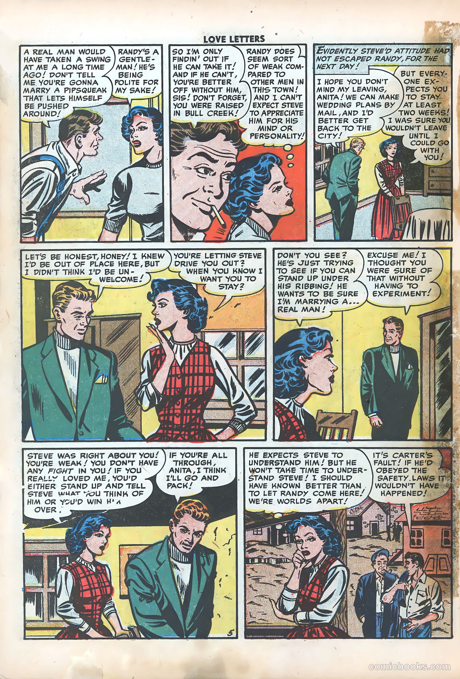 Love Letters #29 (1953) — page 22 of 37