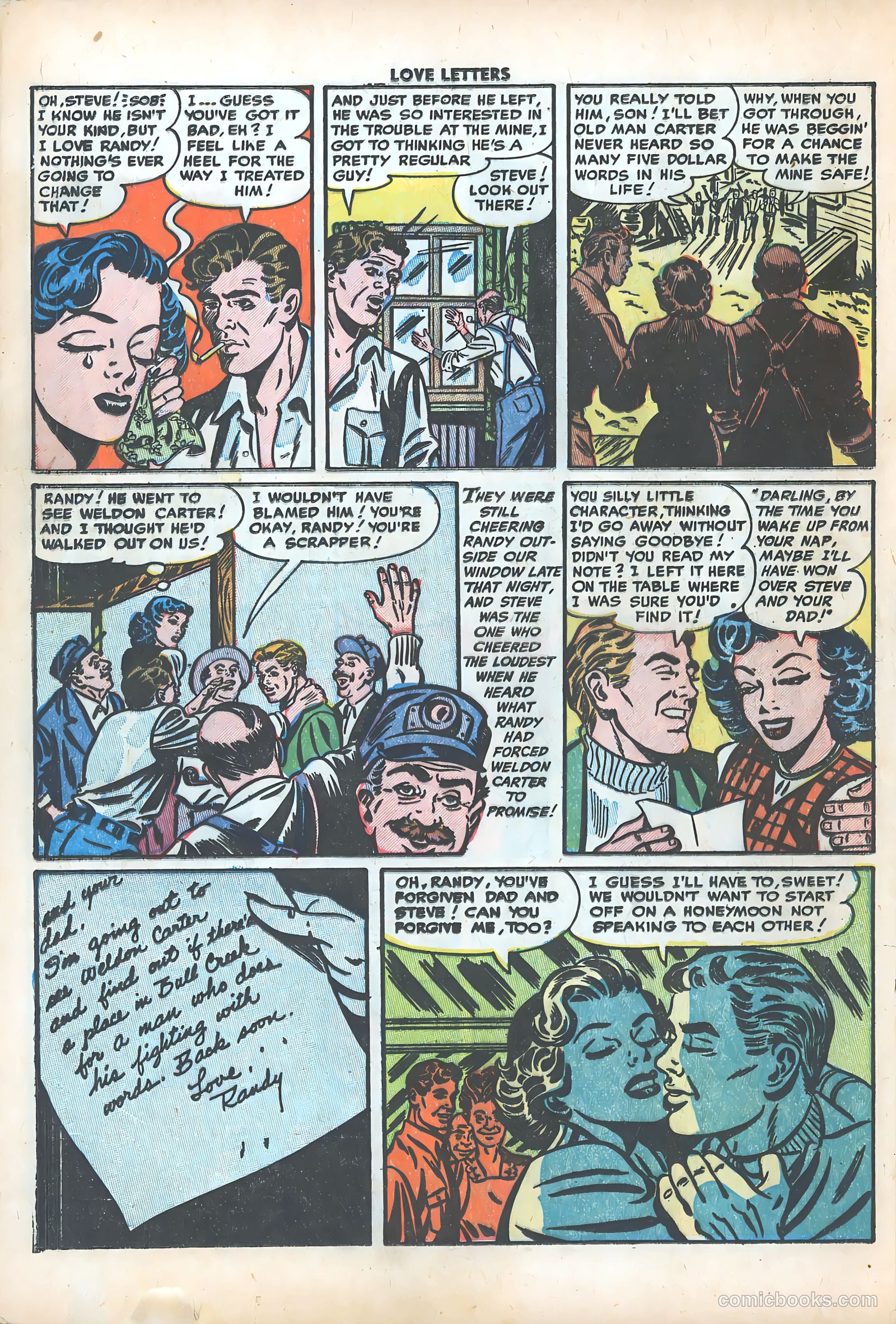Love Letters #29 (1953) — page 24 of 37