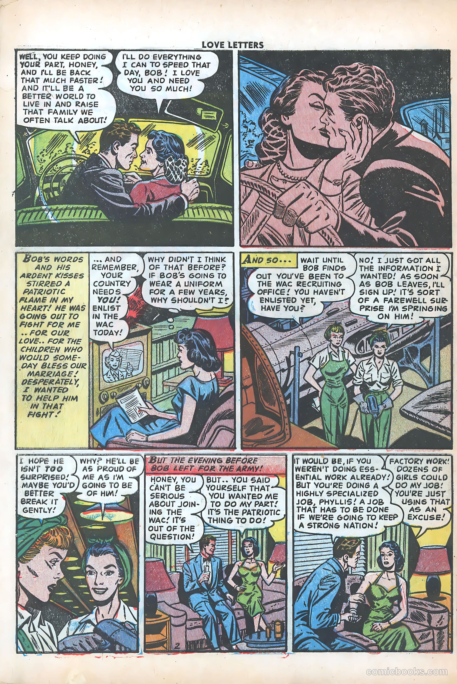 Love Letters #29 (1953) — page 28 of 37