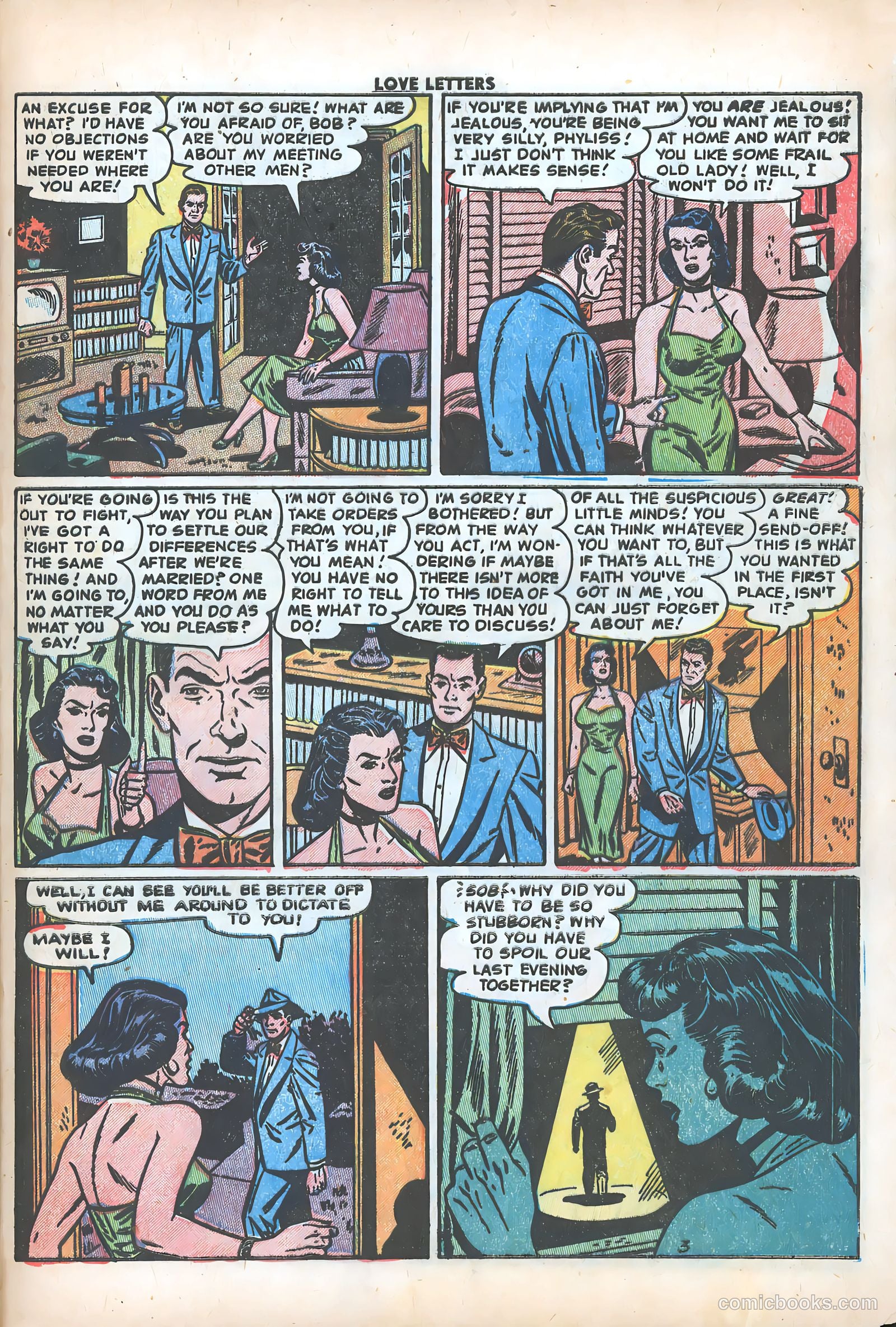 Love Letters #29 (1953) — page 29 of 37