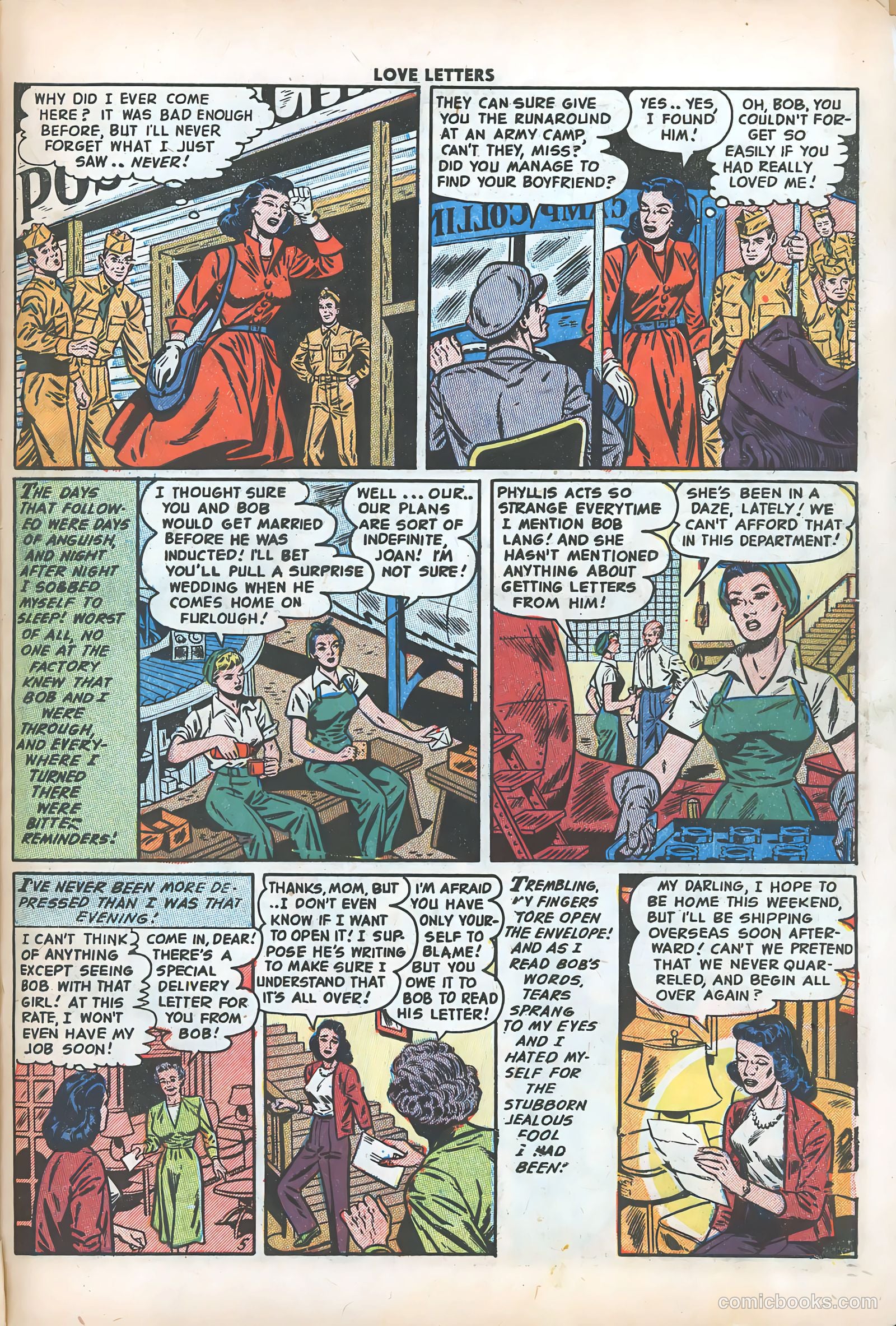 Love Letters #29 (1953) — page 31 of 37