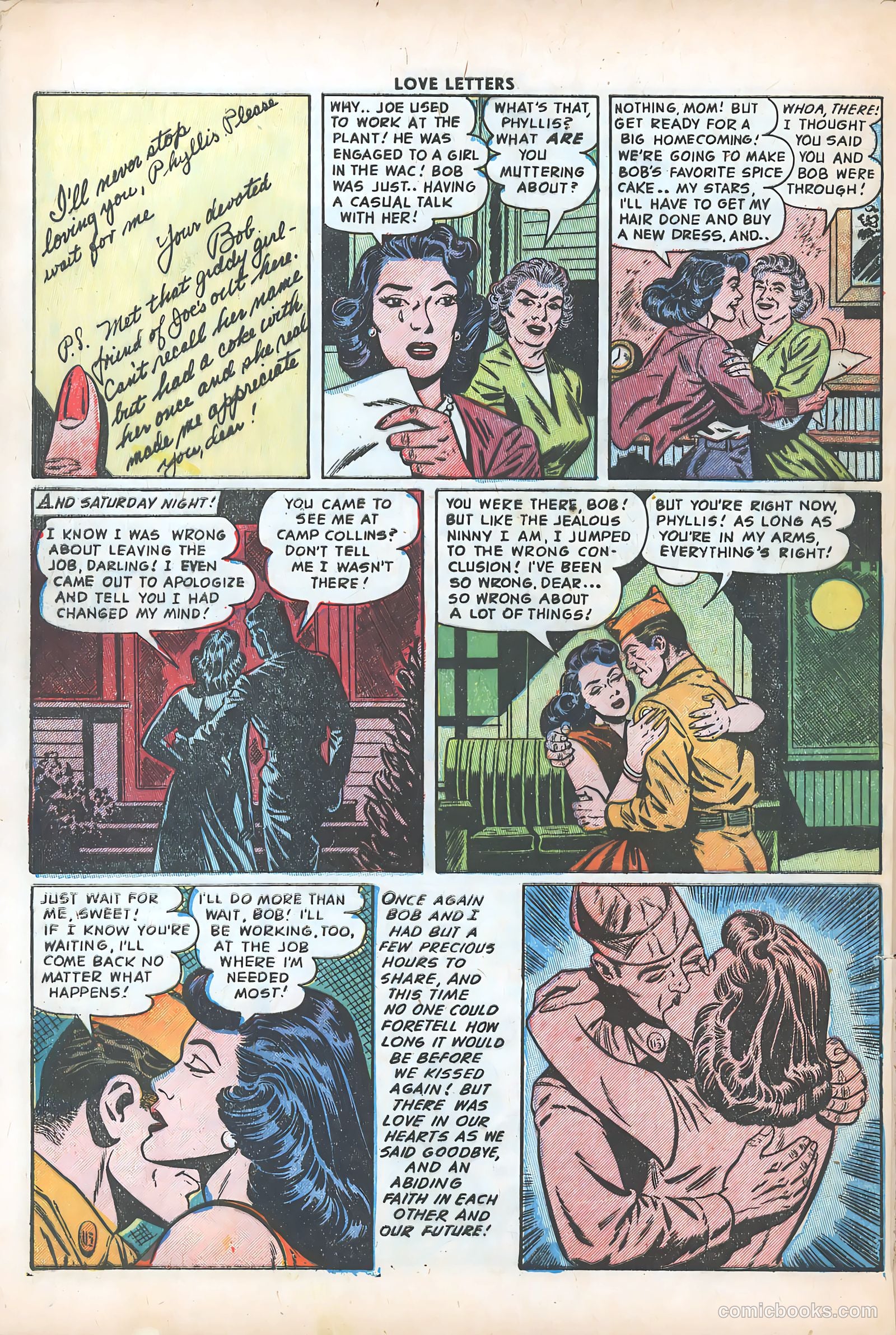 Love Letters #29 (1953) — page 32 of 37