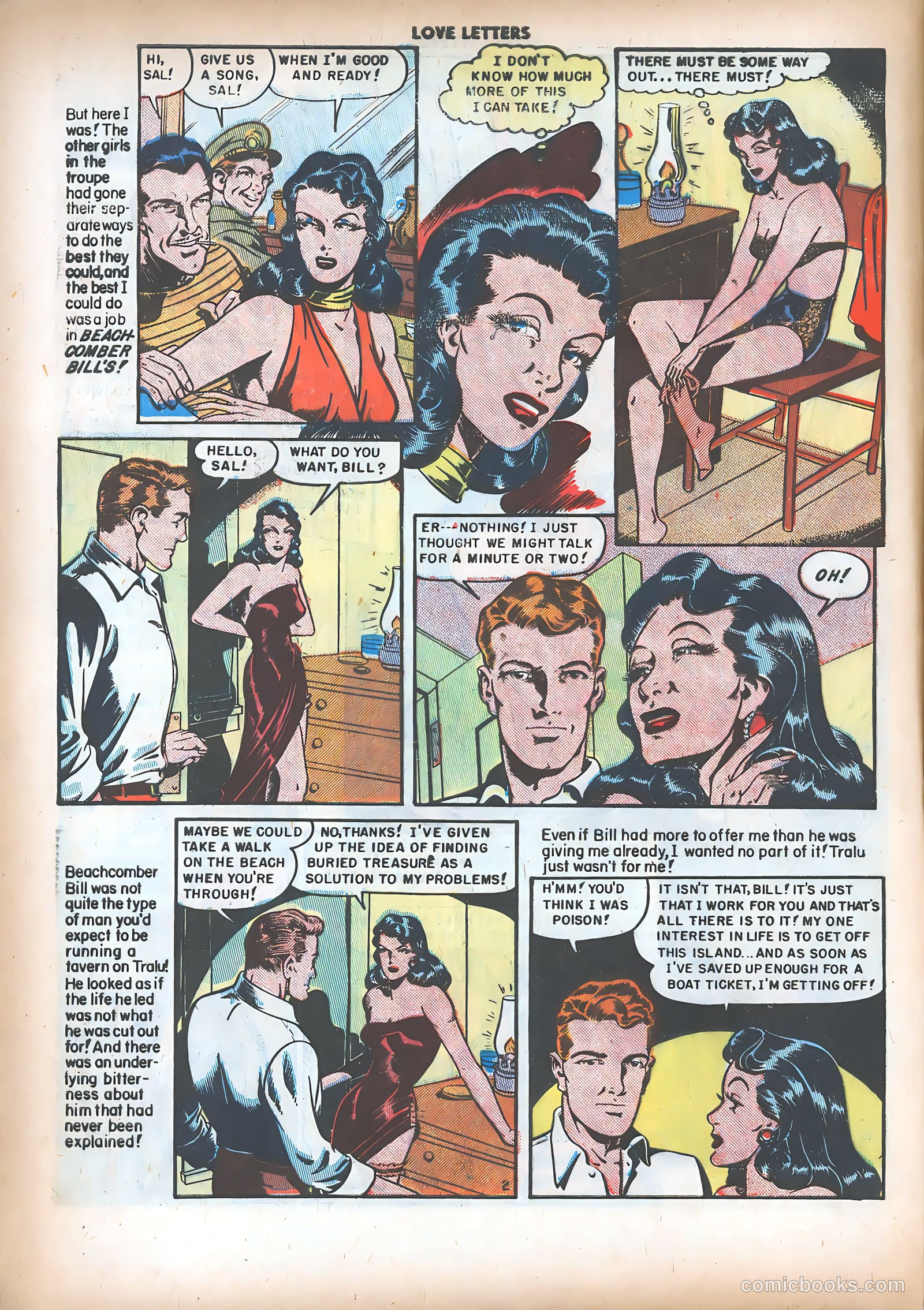 Love Letters #3 (1950) — page 4 of 36