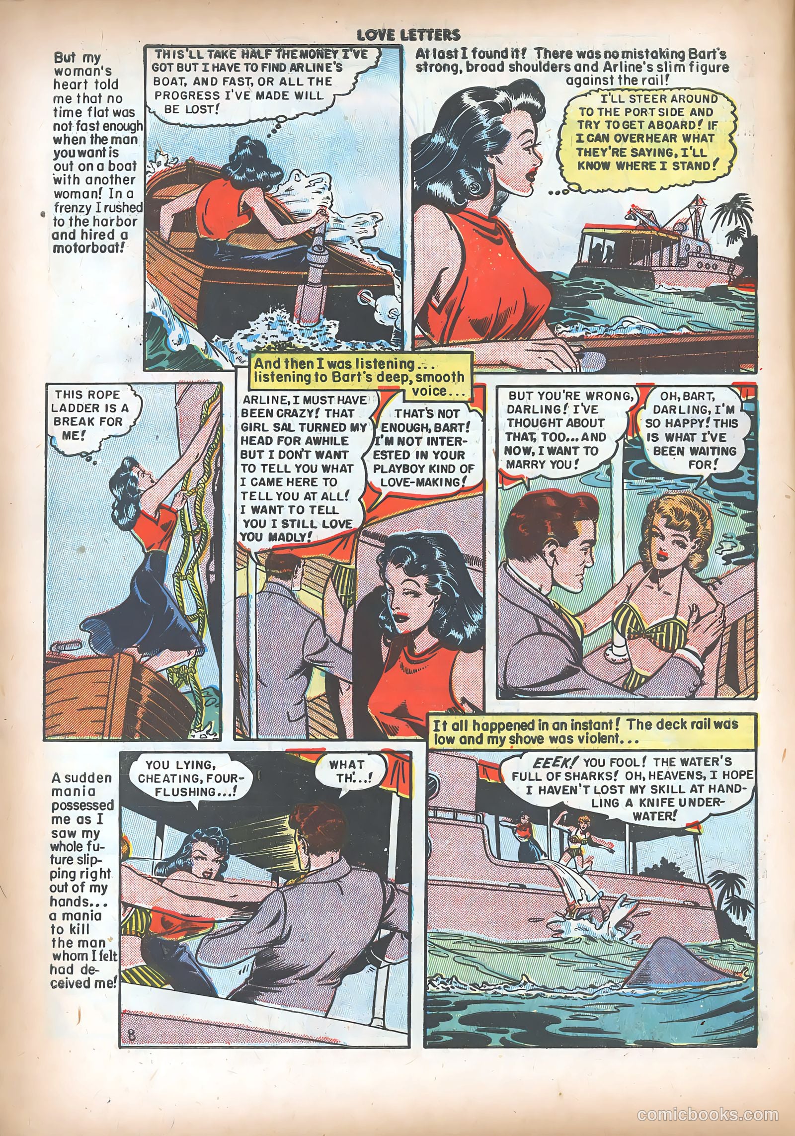 Love Letters #3 (1950) — page 10 of 36