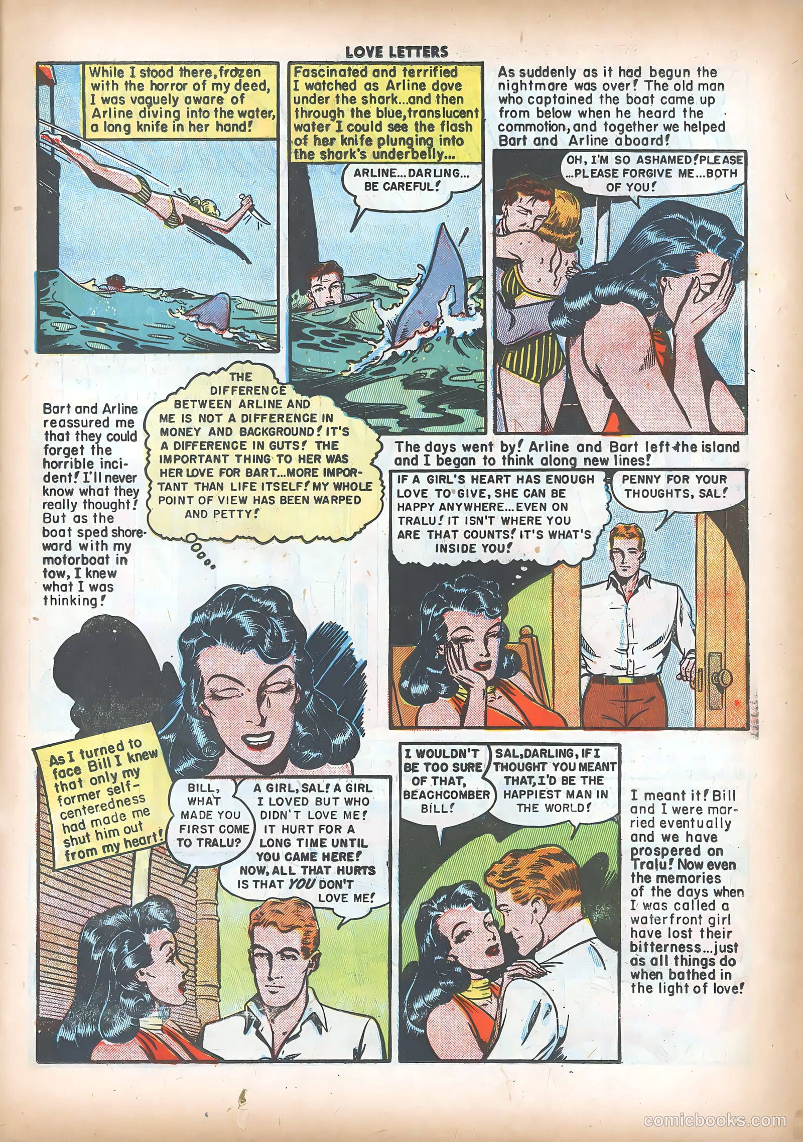 Love Letters #3 (1950) — page 11 of 36