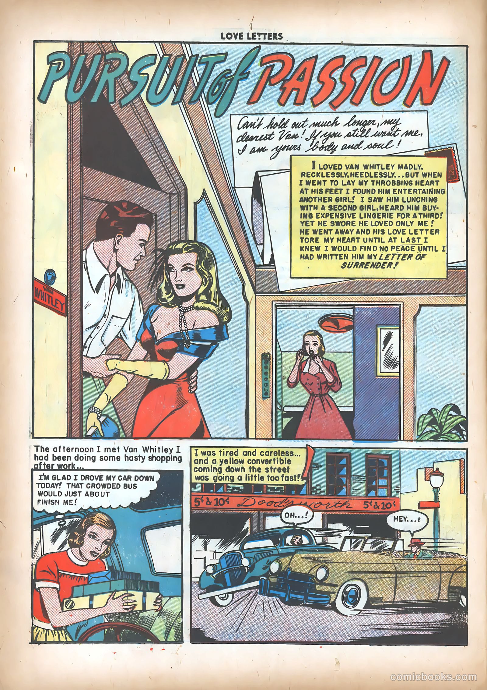 Love Letters #3 (1950) — page 12 of 36