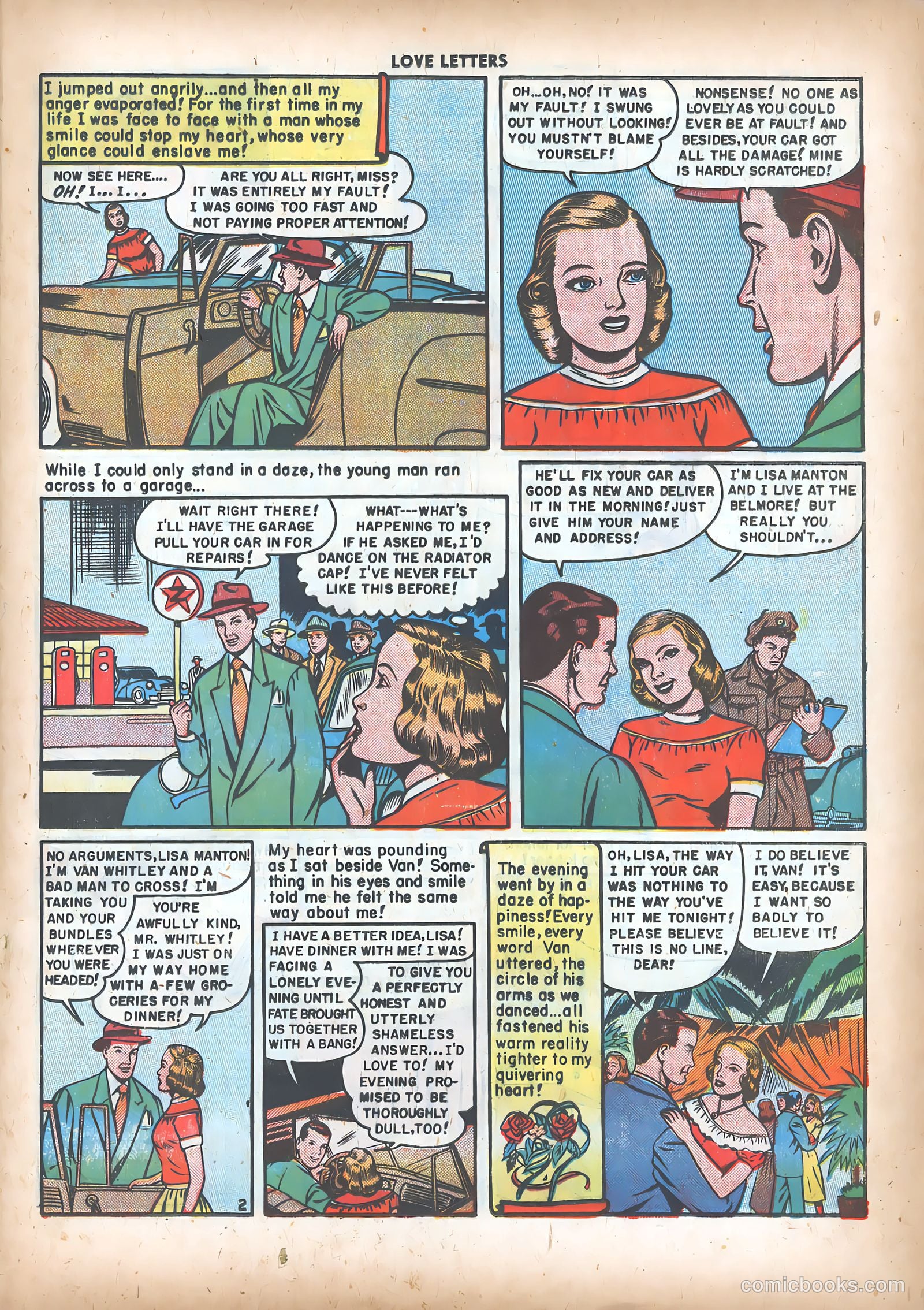 Love Letters #3 (1950) — page 13 of 36