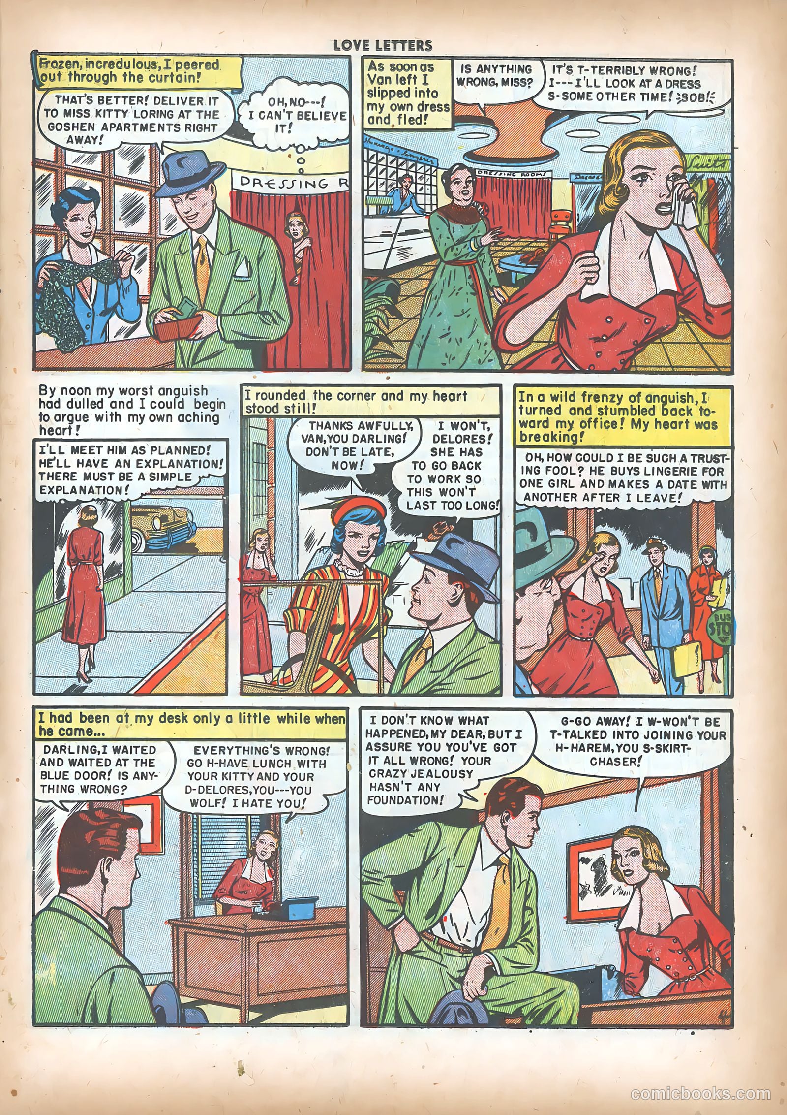 Love Letters #3 (1950) — page 15 of 36