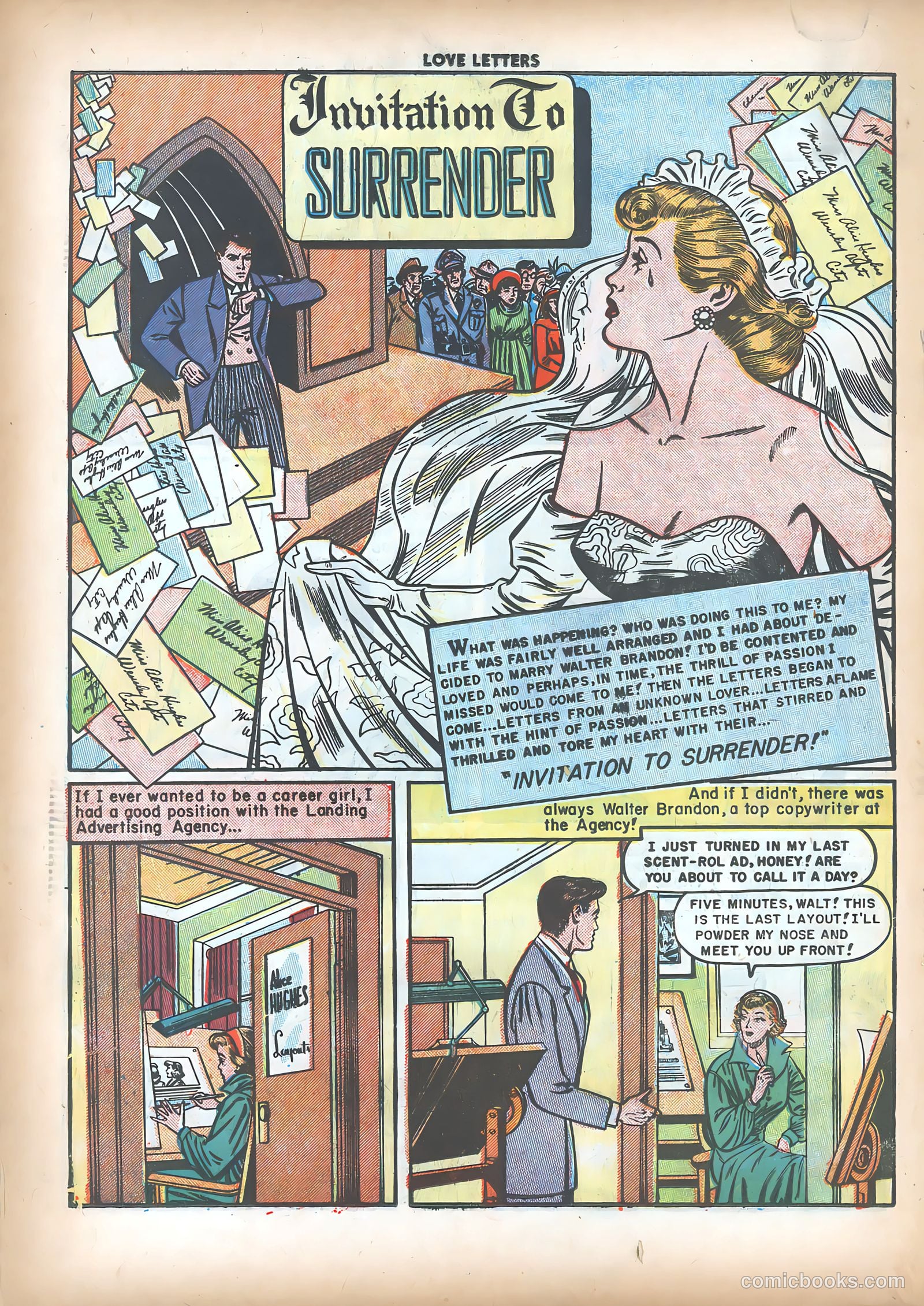 Love Letters #3 (1950) — page 18 of 36