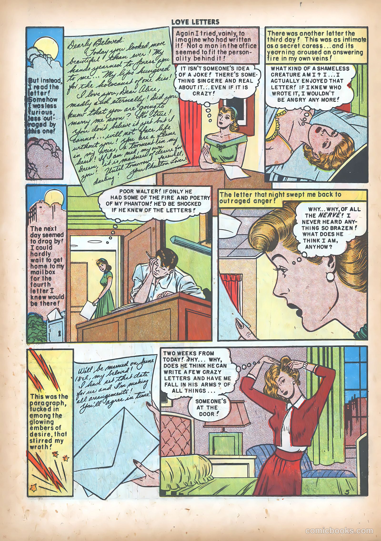 Love Letters #3 (1950) — page 22 of 36