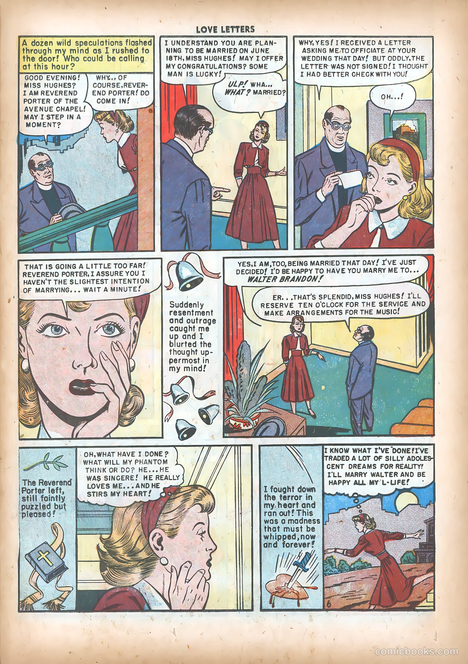 Love Letters #3 (1950) — page 23 of 36