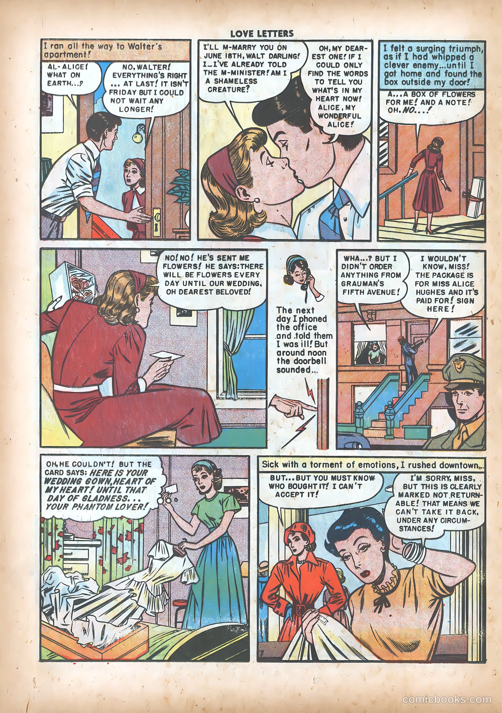 Love Letters #3 (1950) — page 24 of 36