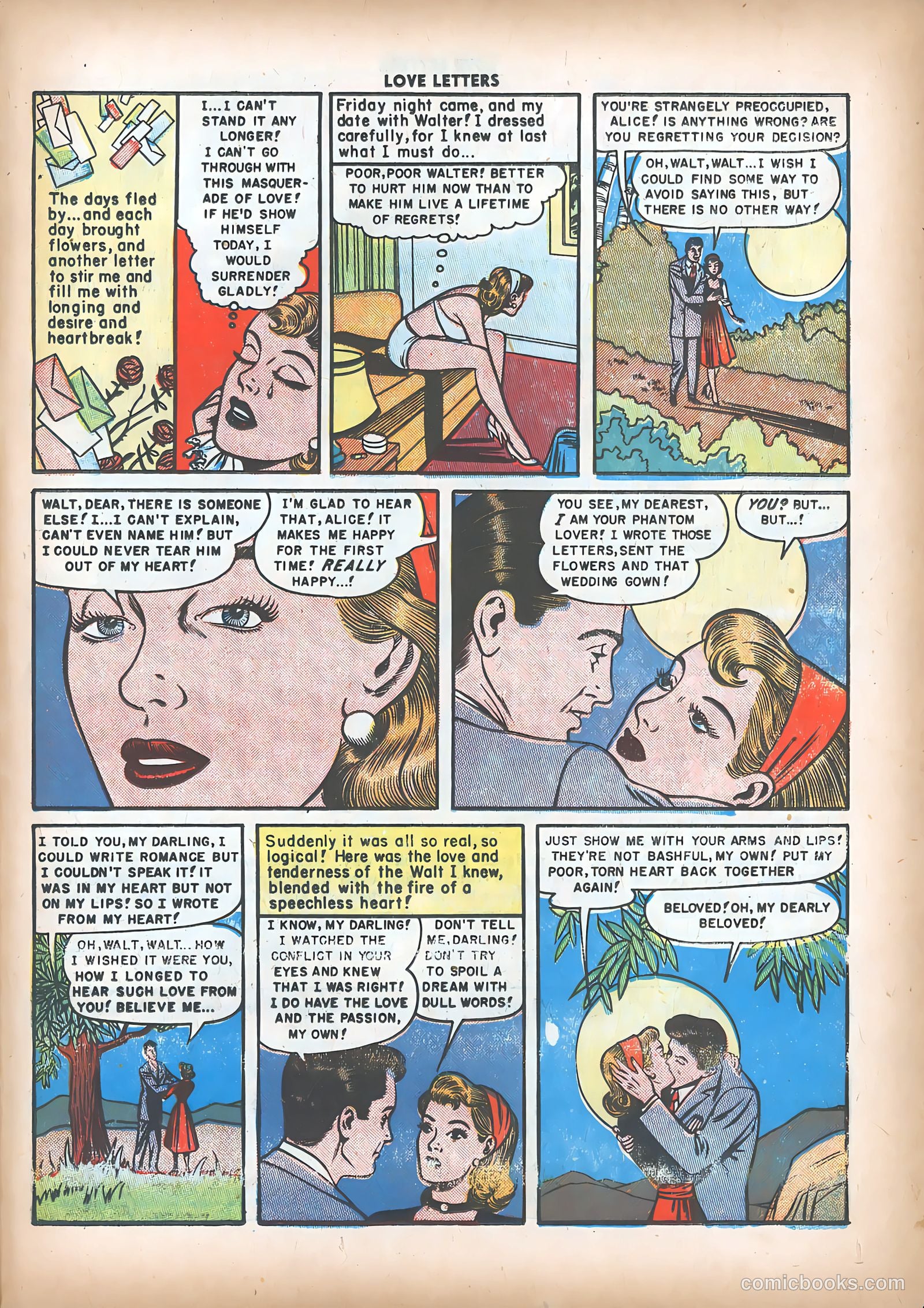 Love Letters #3 (1950) — page 25 of 36