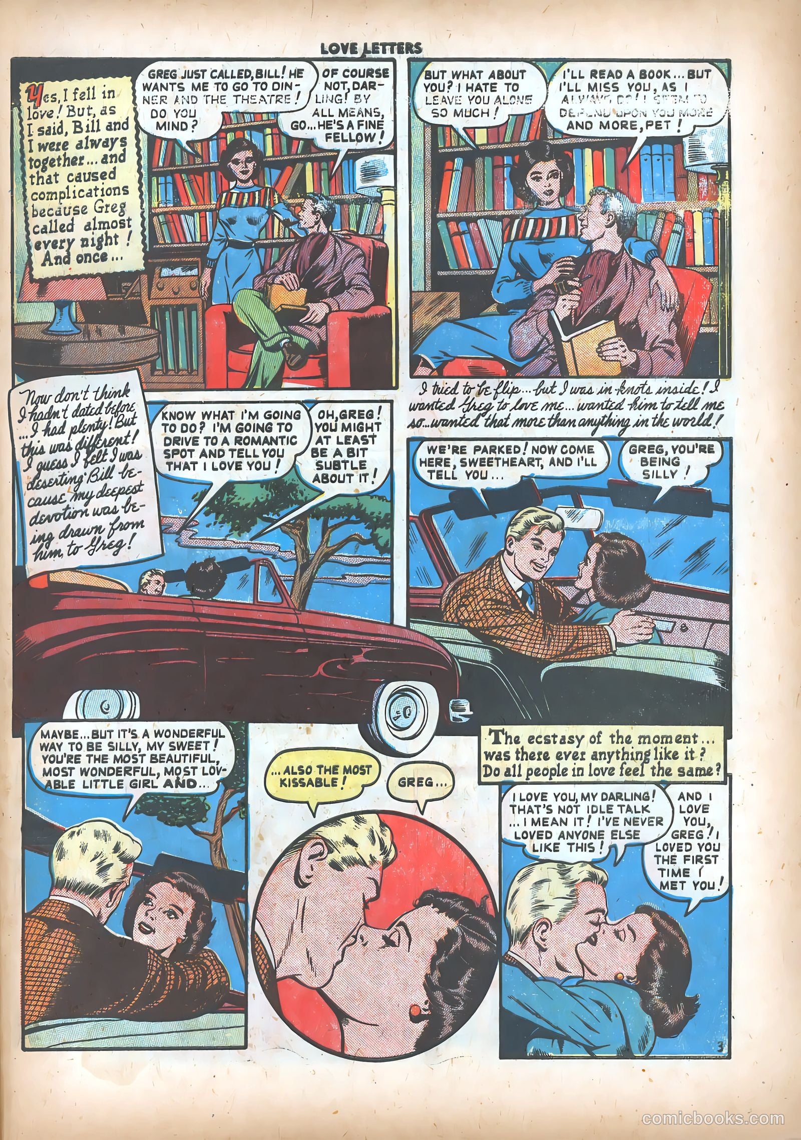 Love Letters #3 (1950) — page 29 of 36