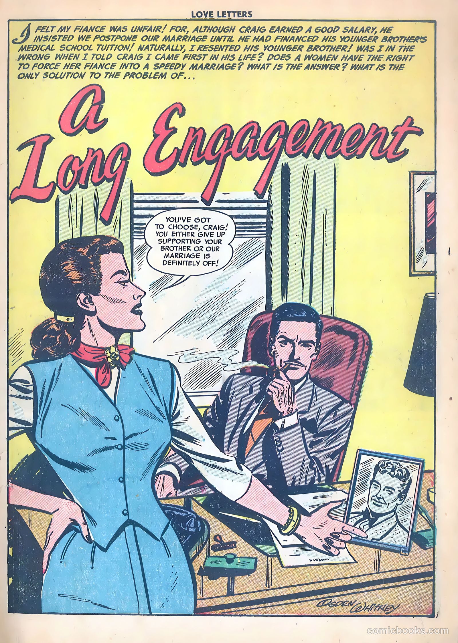 Love Letters #31 (1953) — page 3 of 36