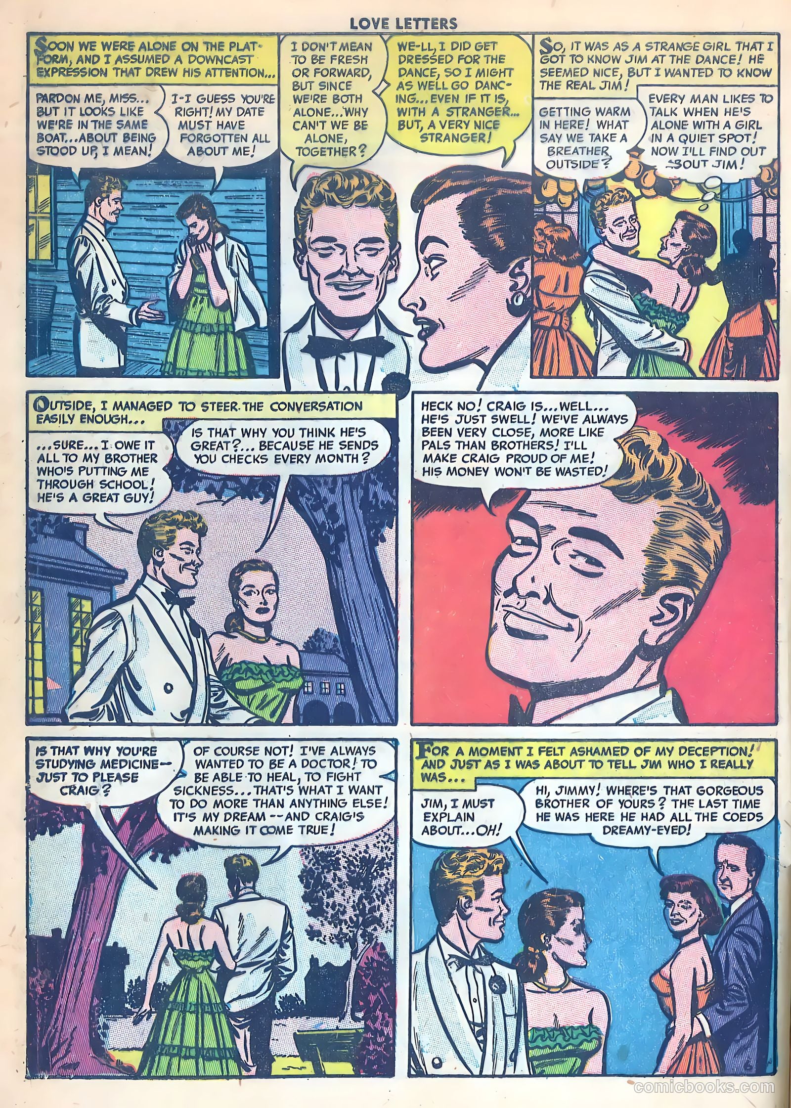 Love Letters #31 (1953) — page 8 of 36