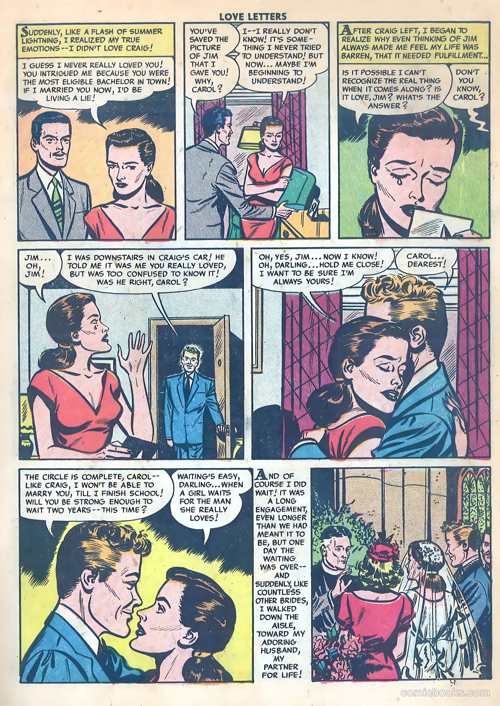 Love Letters #31 (1953) — page 11 of 36