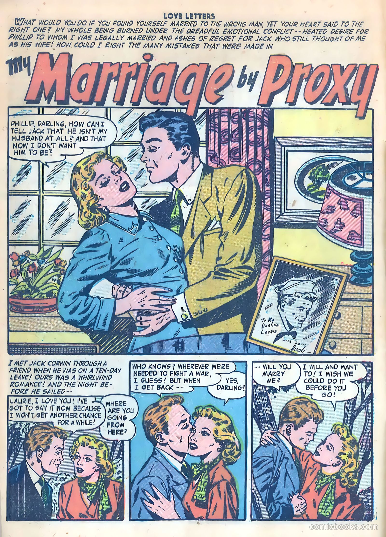 Love Letters #31 (1953) — page 12 of 36