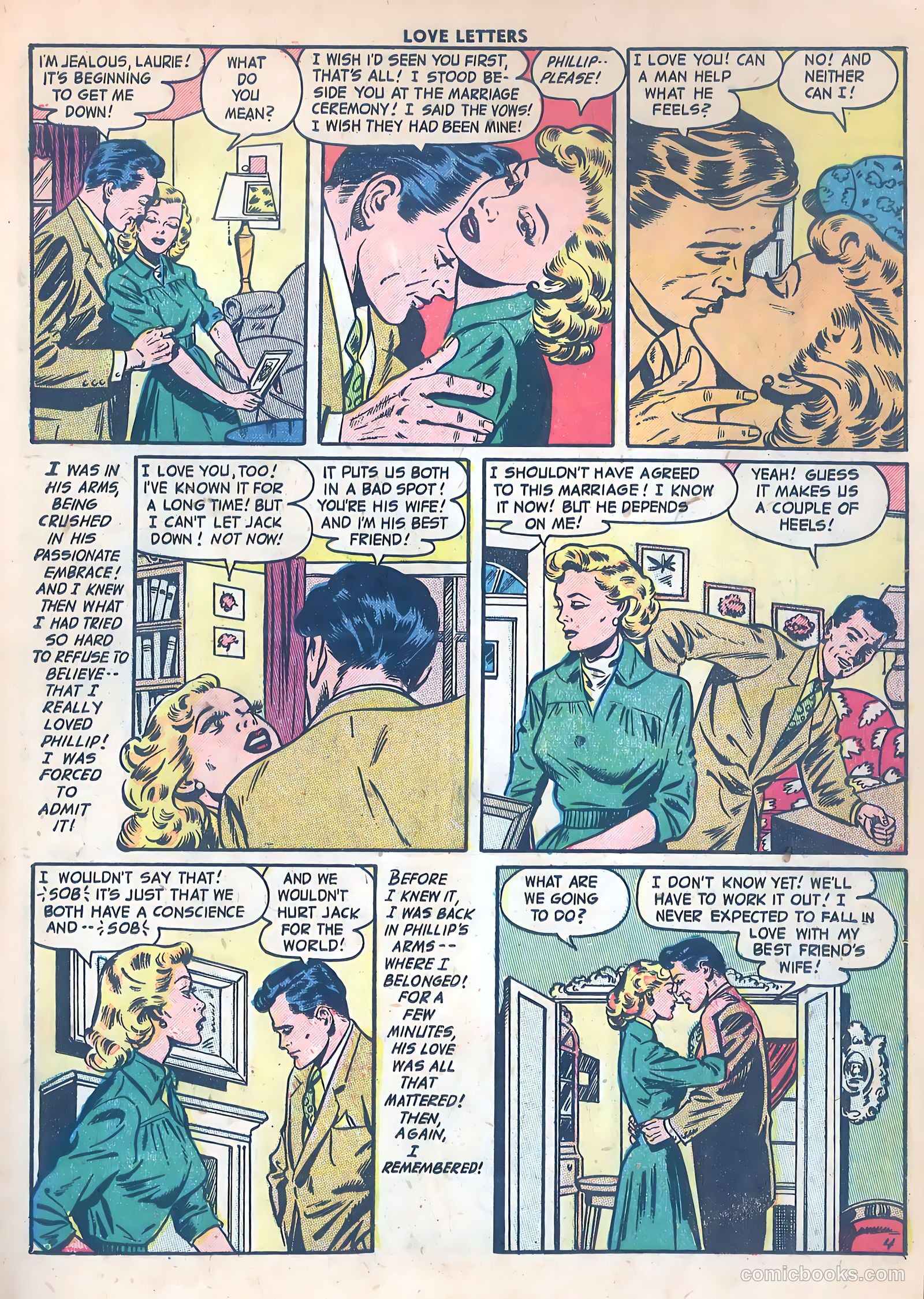 Love Letters #31 (1953) — page 15 of 36
