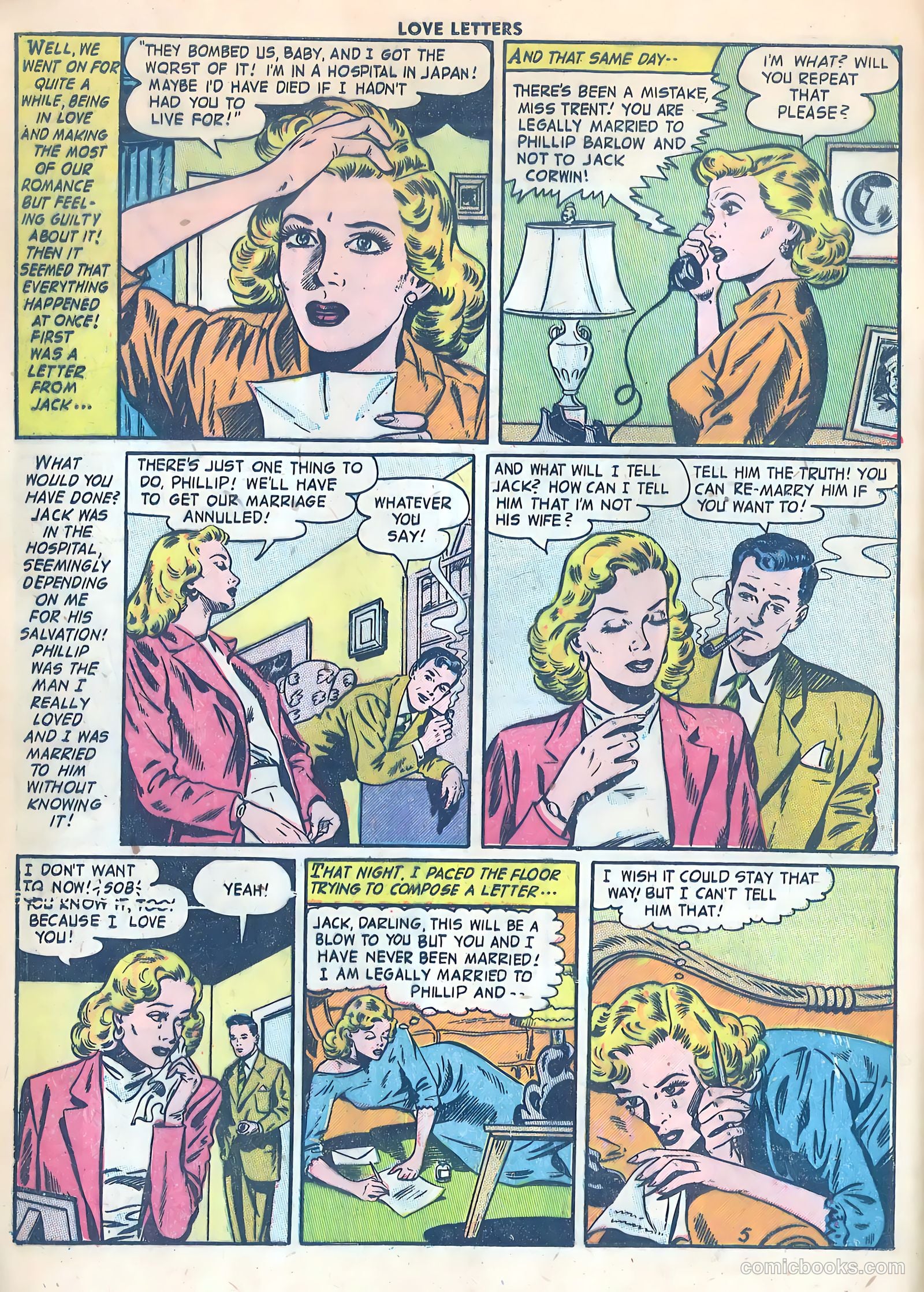 Love Letters #31 (1953) — page 16 of 36