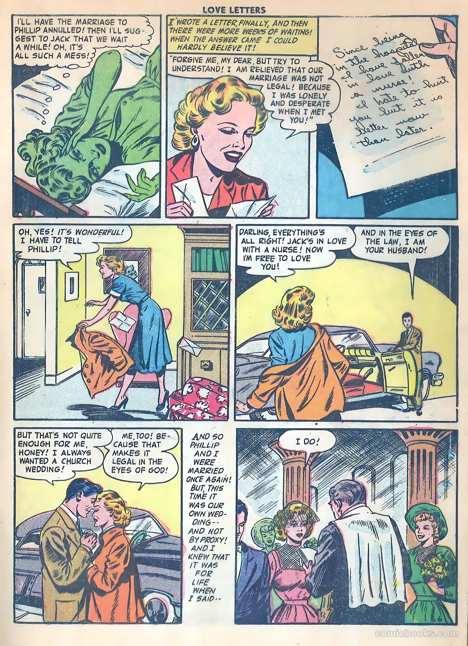 Love Letters #31 (1953) — page 17 of 36