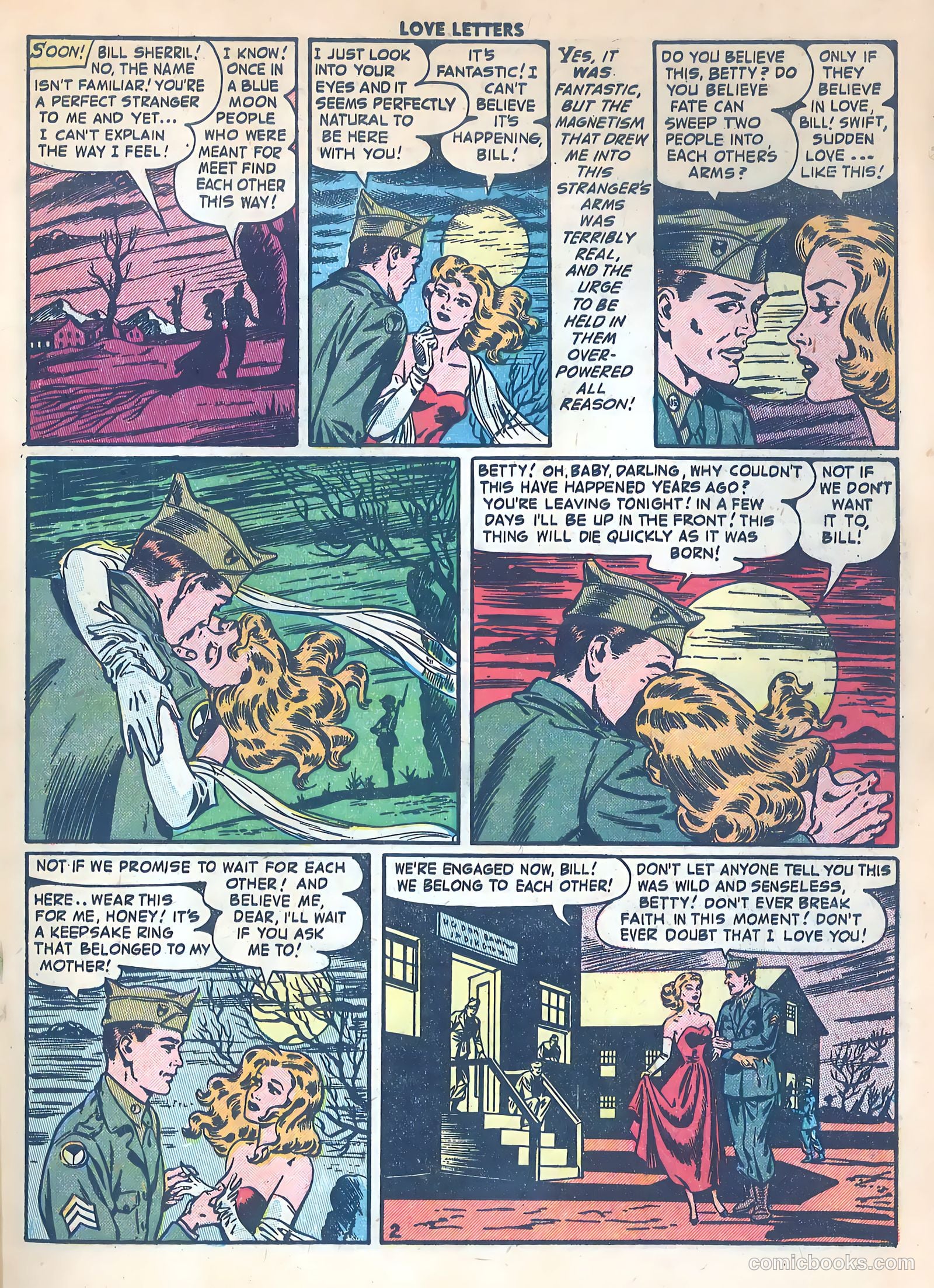 Love Letters #31 (1953) — page 19 of 36