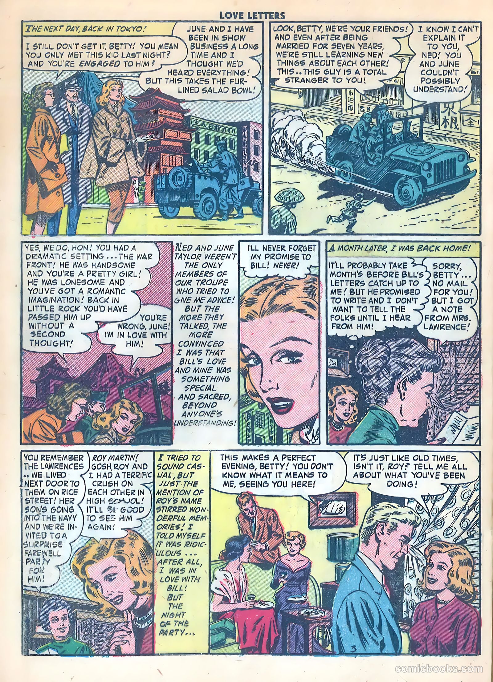 Love Letters #31 (1953) — page 20 of 36