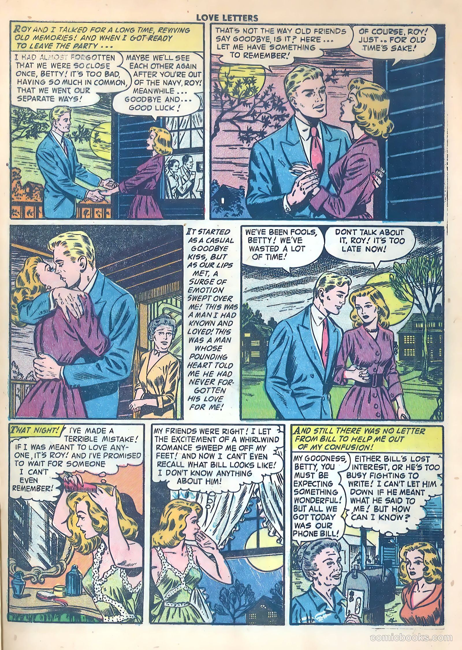 Love Letters #31 (1953) — page 21 of 36