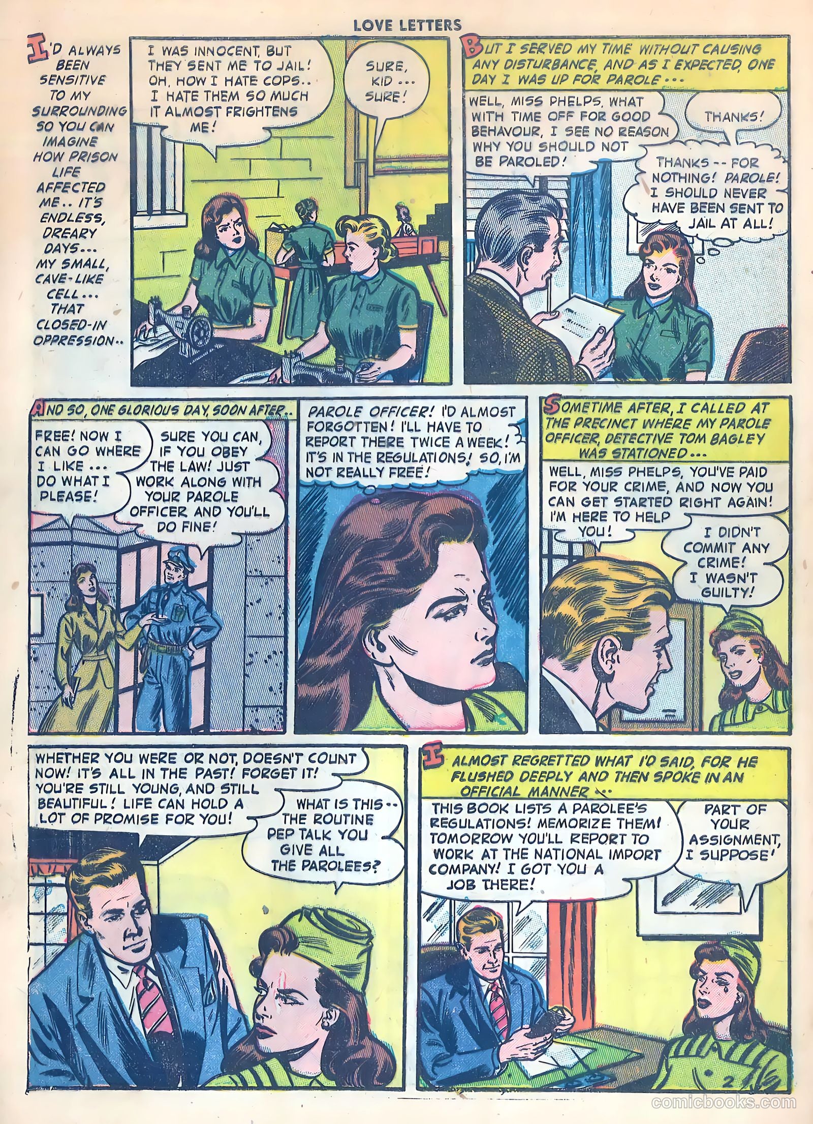 Love Letters #31 (1953) — page 28 of 36