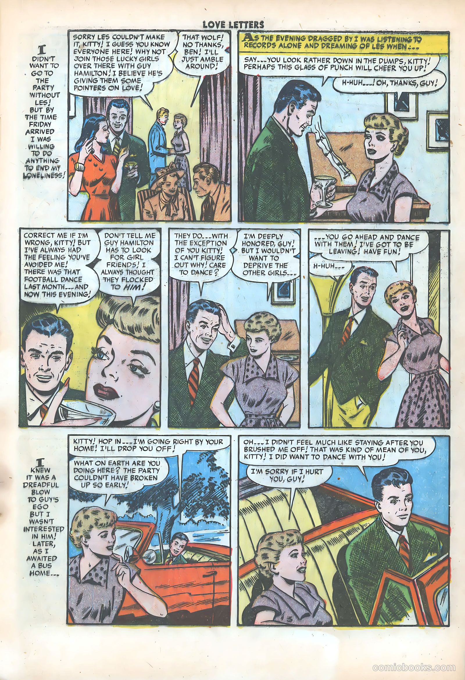 Love Letters #32 (1954) — page 5 of 37