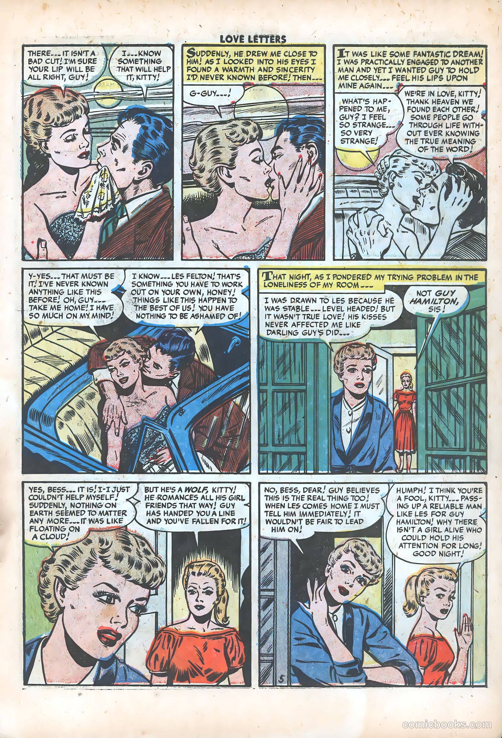 Love Letters #32 (1954) — page 7 of 37