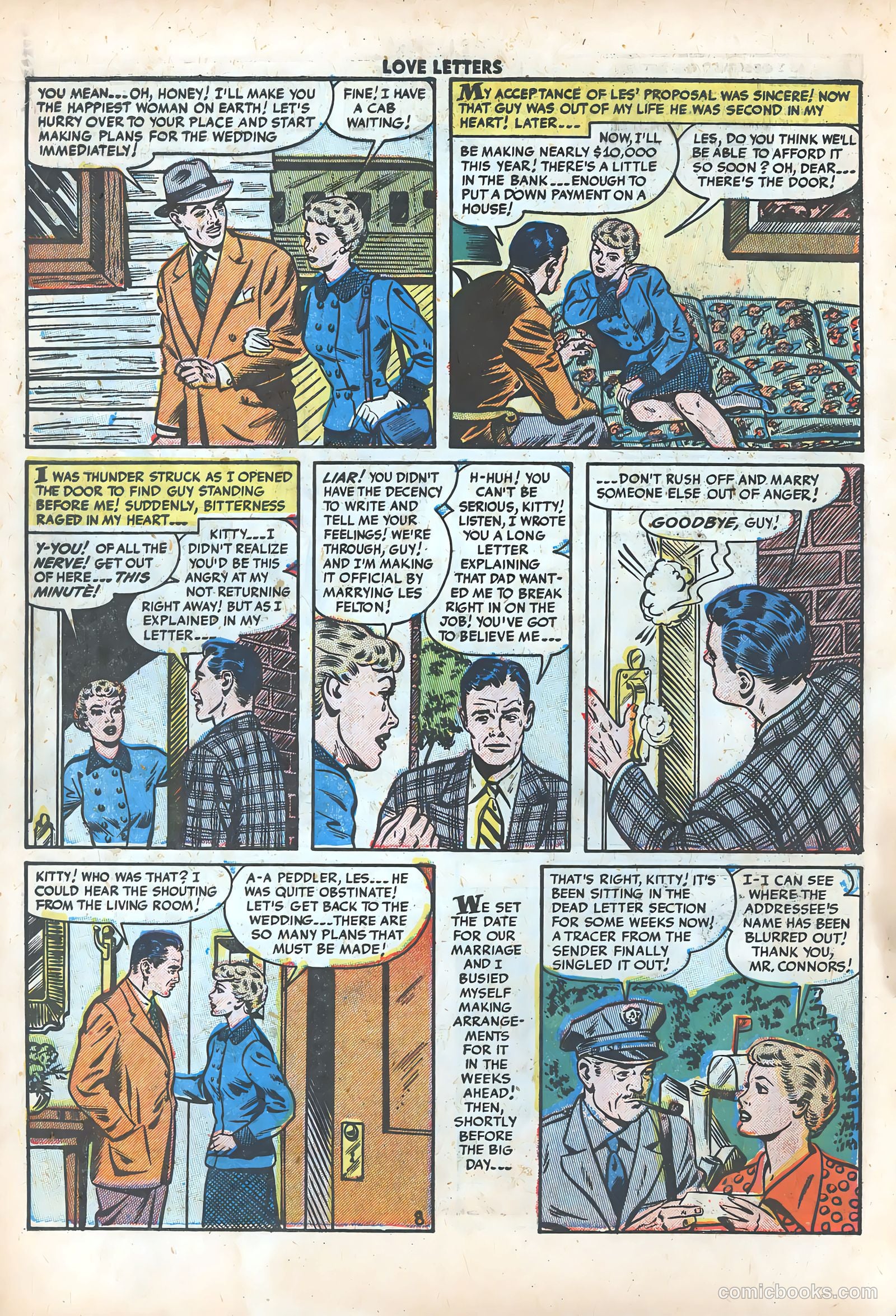 Love Letters #32 (1954) — page 10 of 37
