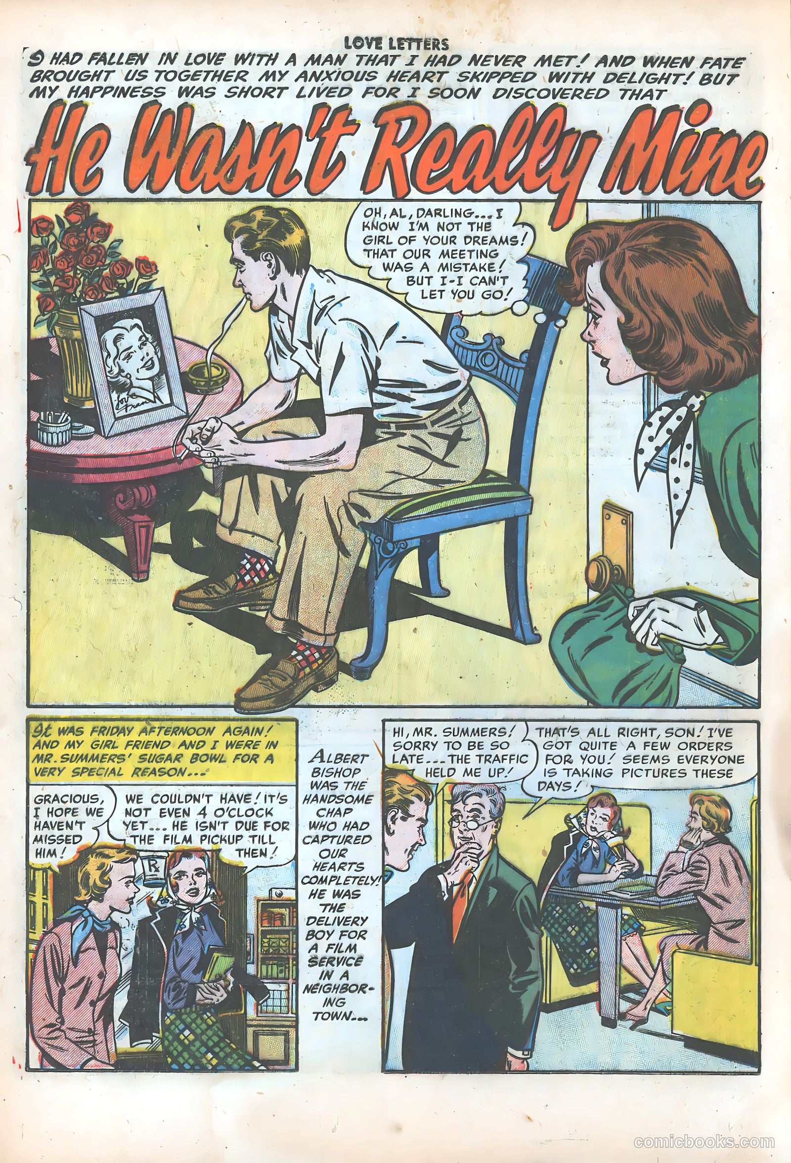 Love Letters #32 (1954) — page 12 of 37