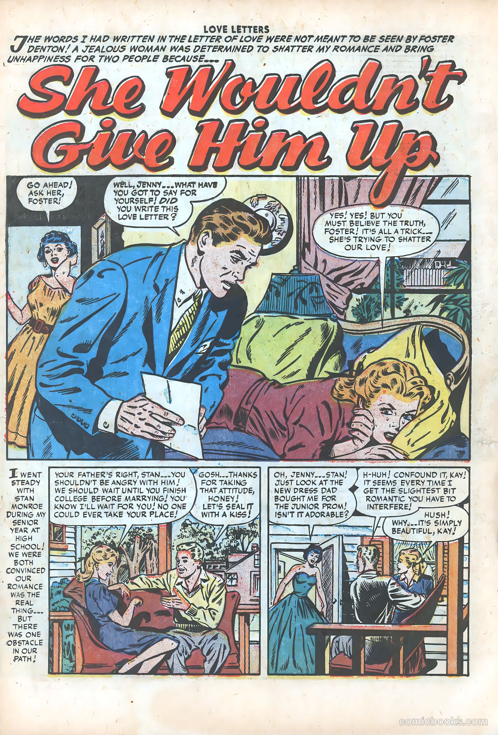 Love Letters #32 (1954) — page 18 of 37