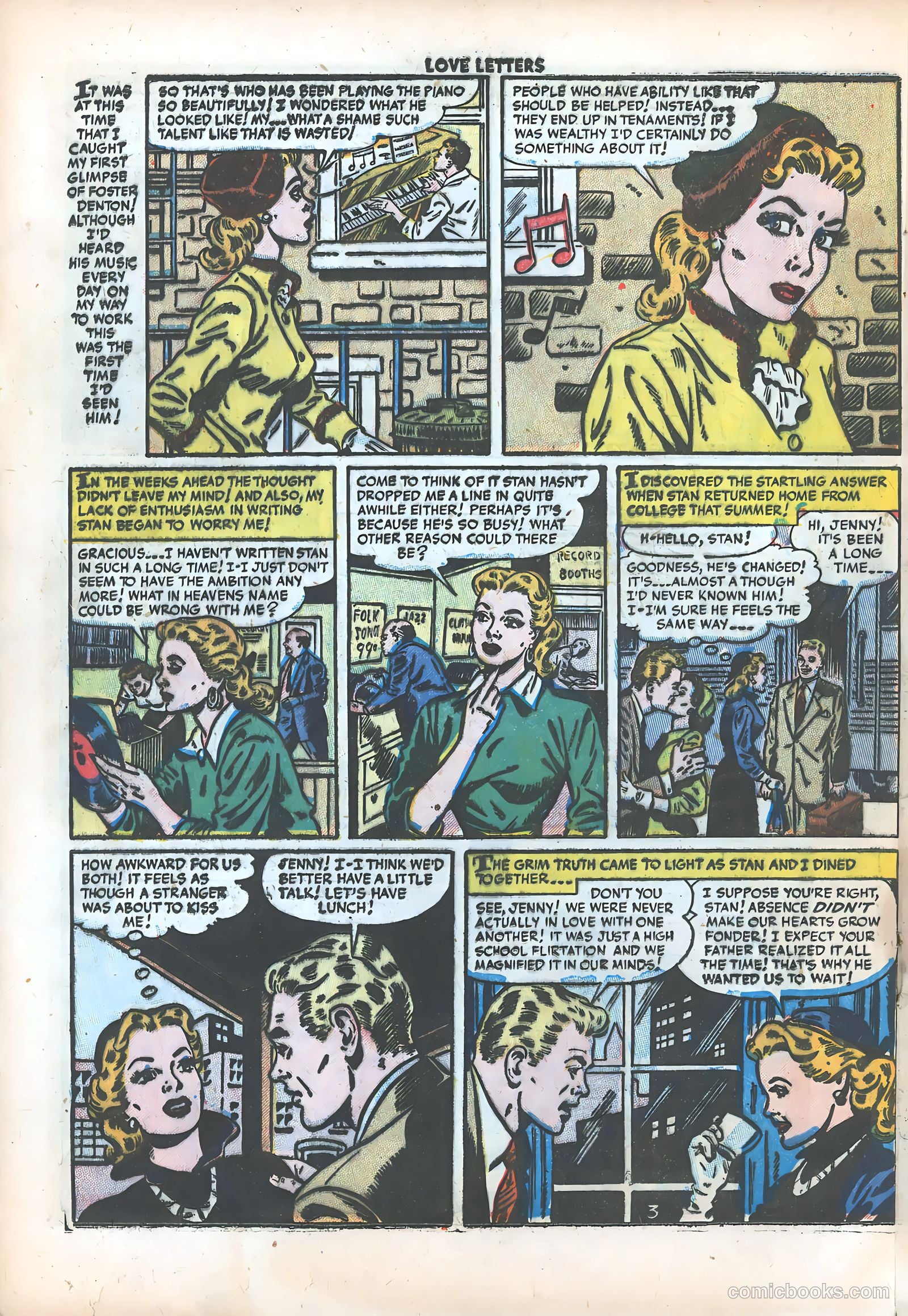 Love Letters #32 (1954) — page 20 of 37