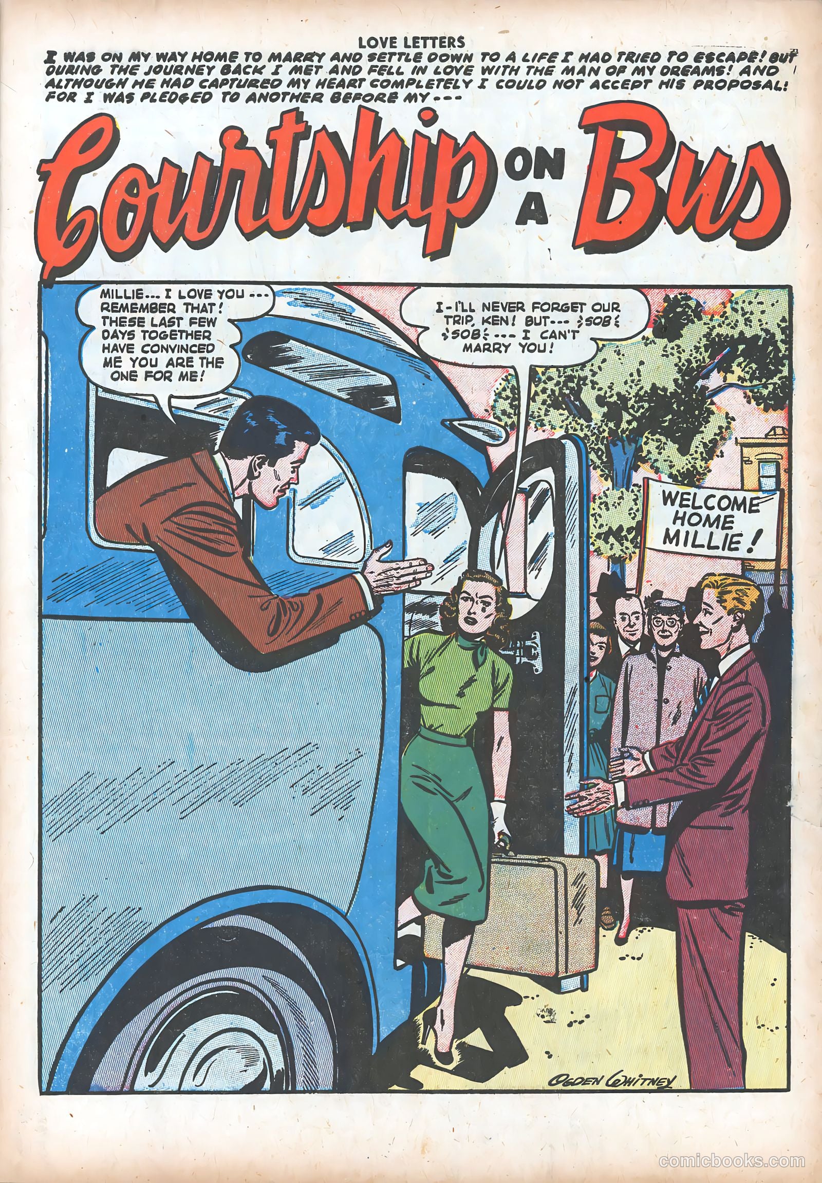 Love Letters #33 (1954) — page 3 of 36