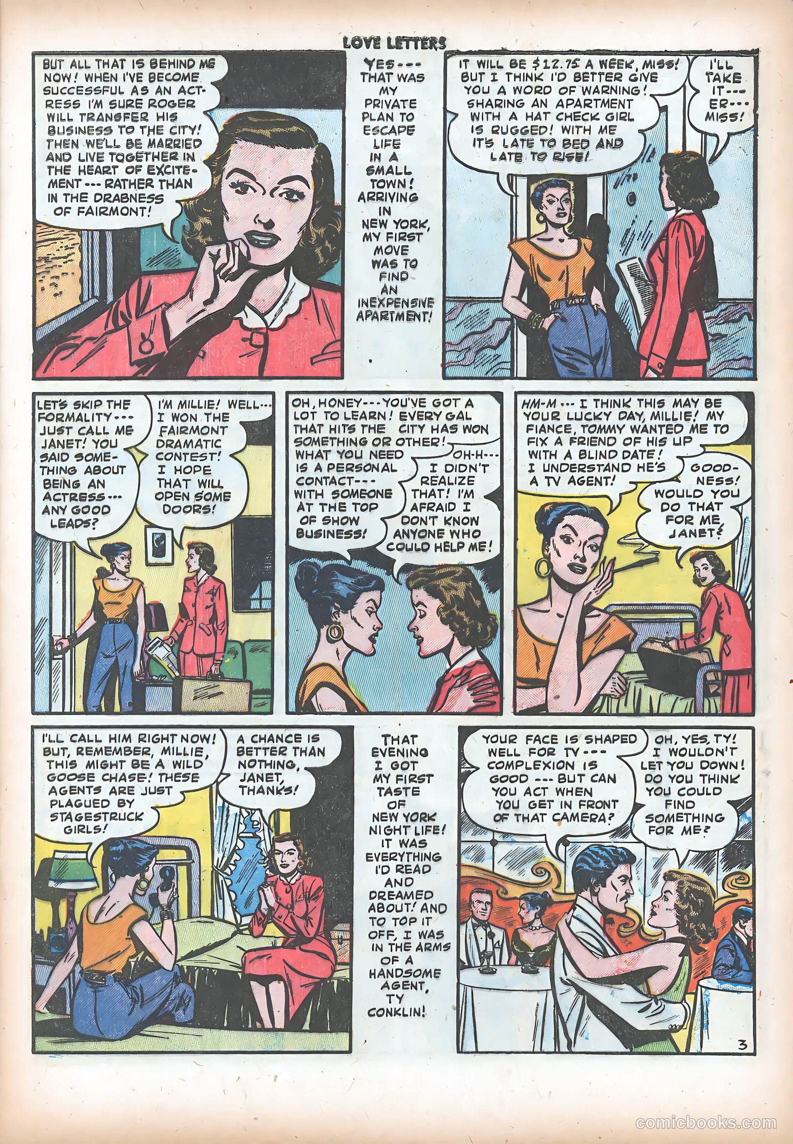 Love Letters #33 (1954) — page 5 of 36