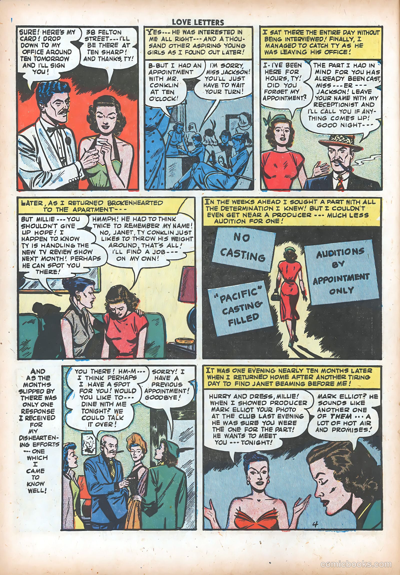 Love Letters #33 (1954) — page 6 of 36
